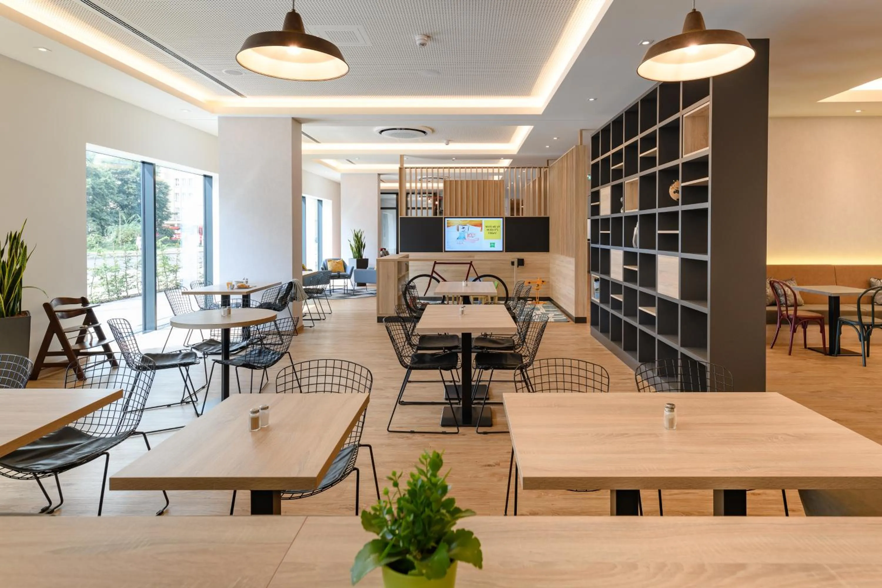 Seating area in ibis Styles Magdeburg