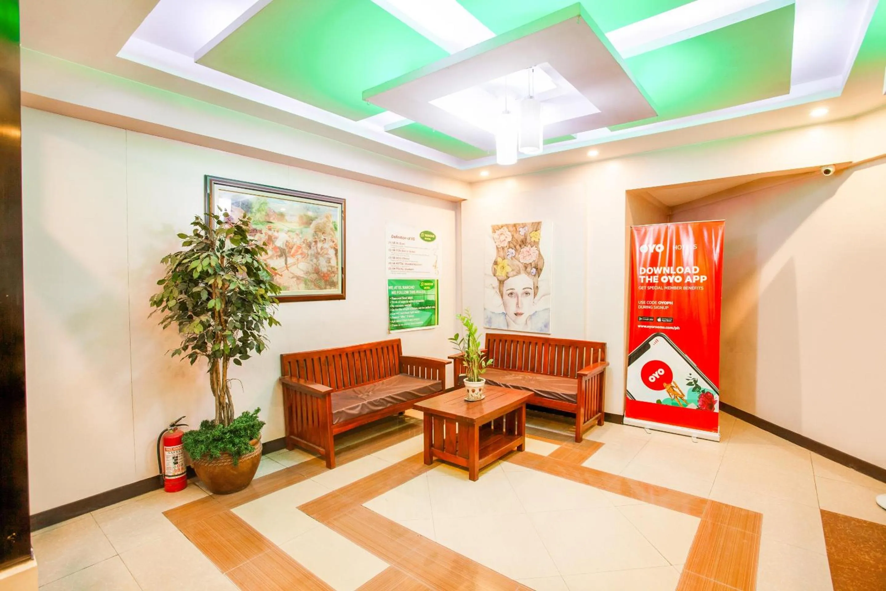 Lobby or reception in OYO 473 Ranchotel Drive-in