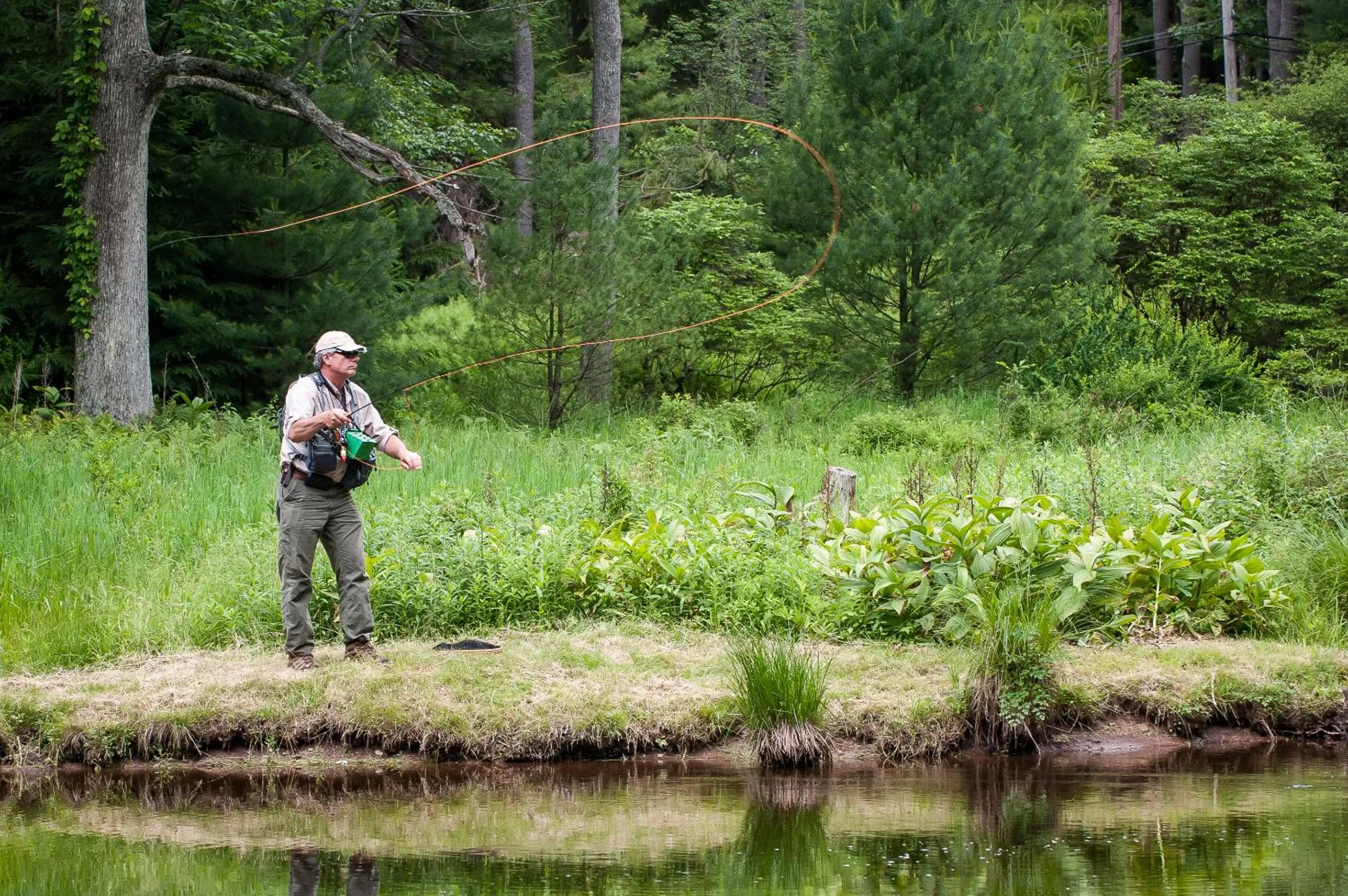 Fishing in Skytop Lodge