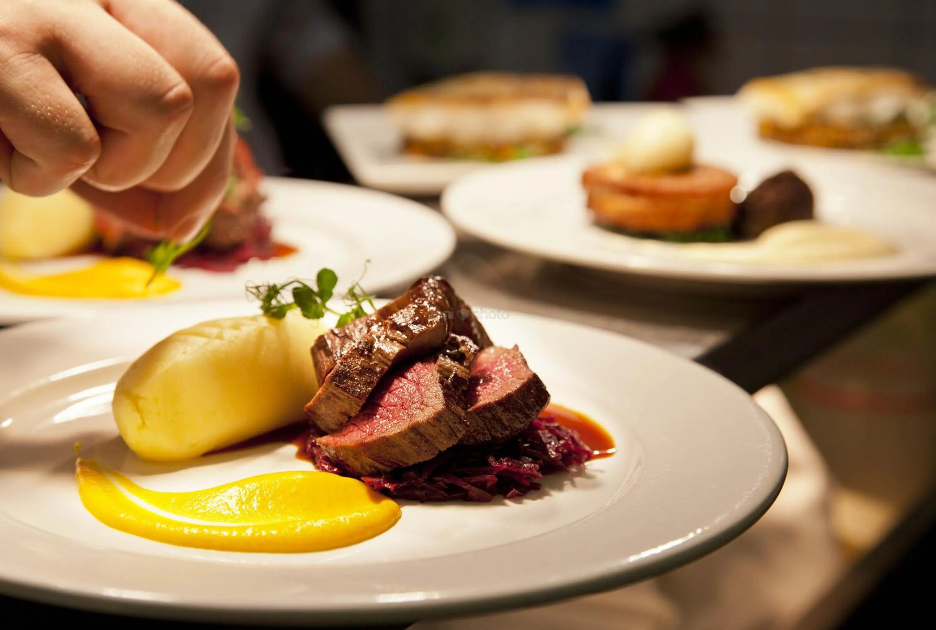 Food close-up in Skytop Lodge