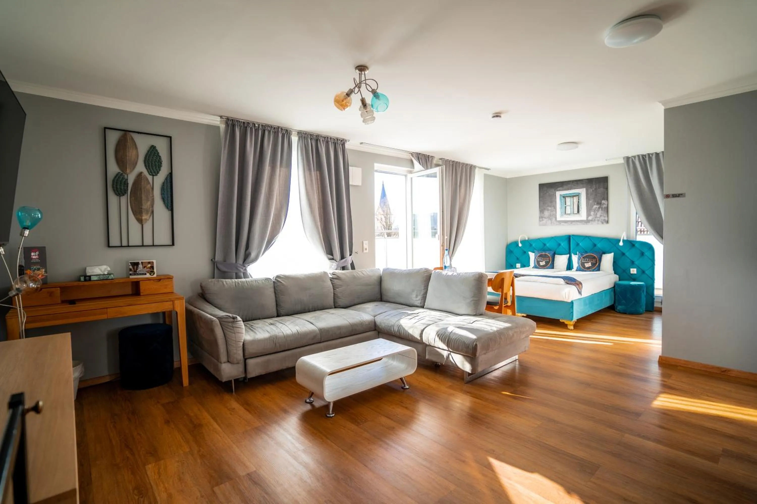 Bed in Boardinghouse City Home