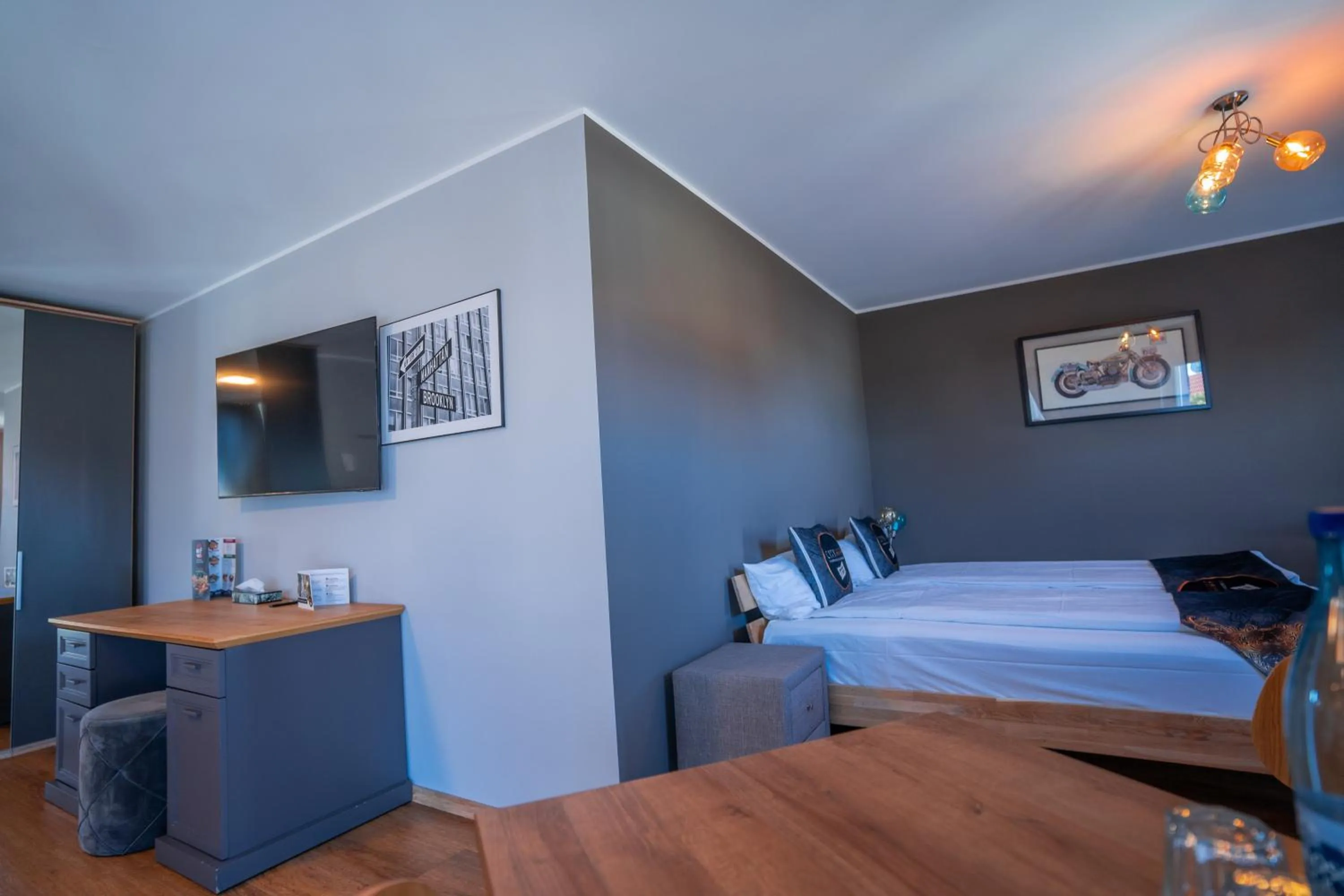 Bed in Boardinghouse City Home