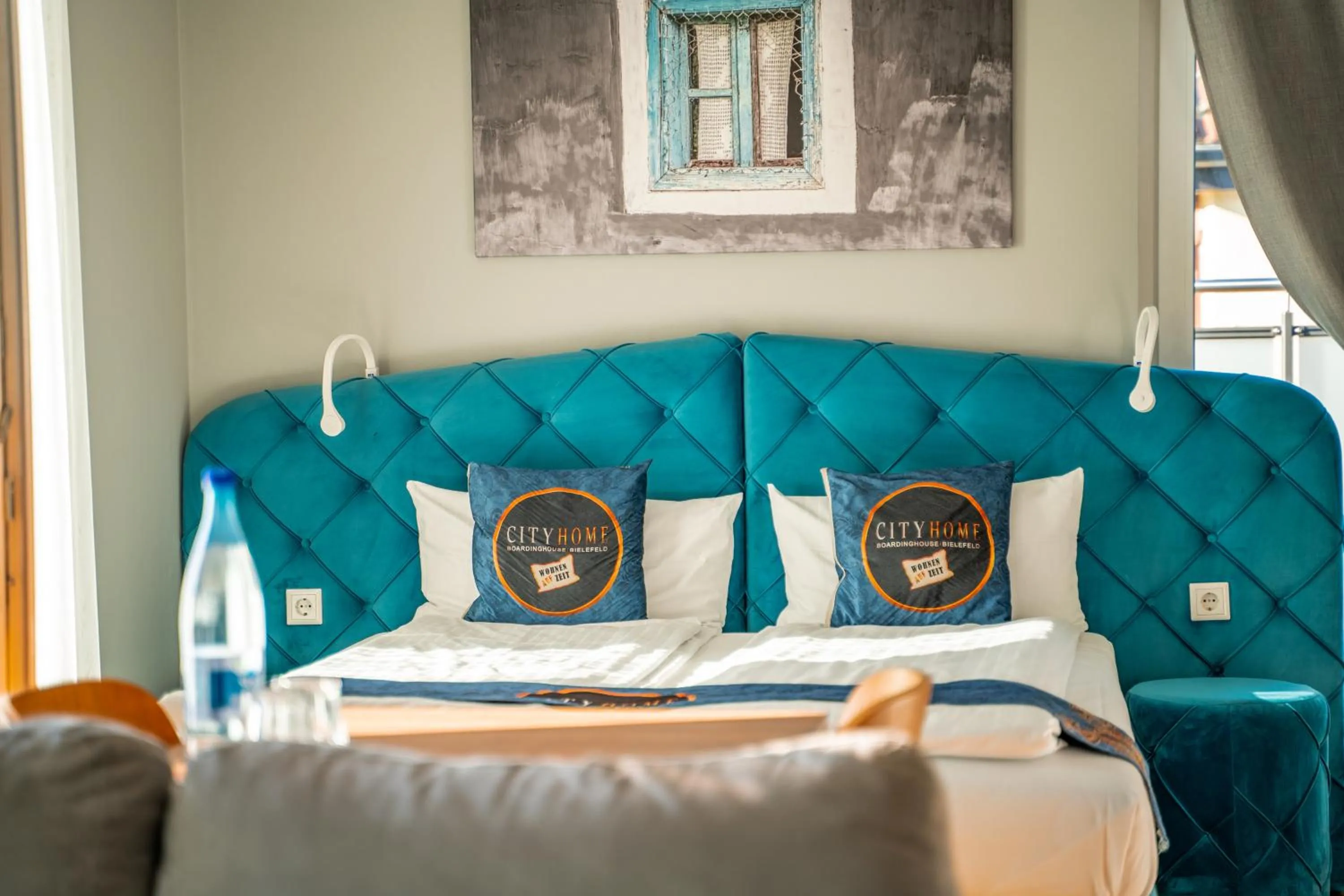 Bed in Boardinghouse City Home