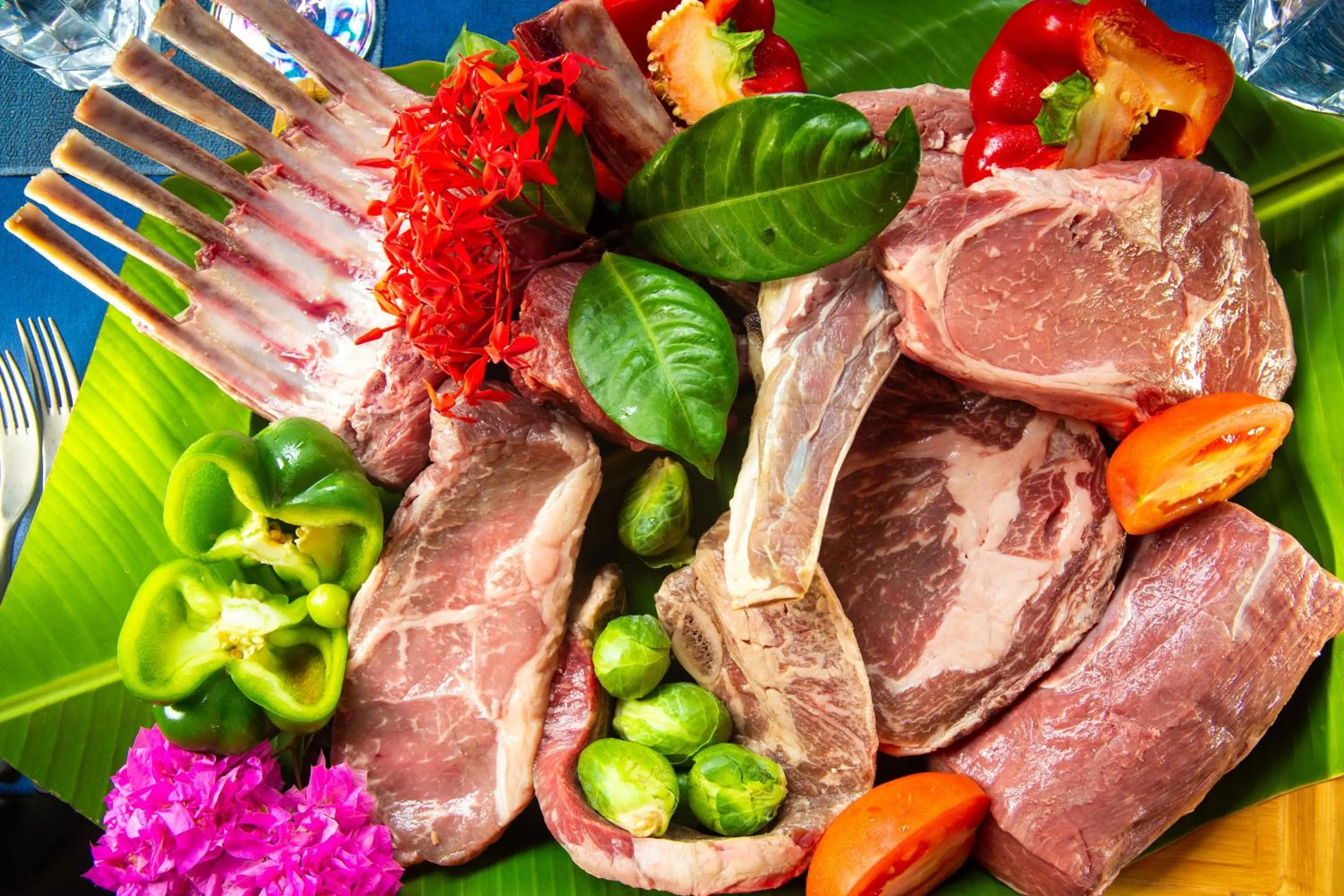 Restaurant/places to eat in Kokomo Botanical Resort - Caribbean Family Cottages