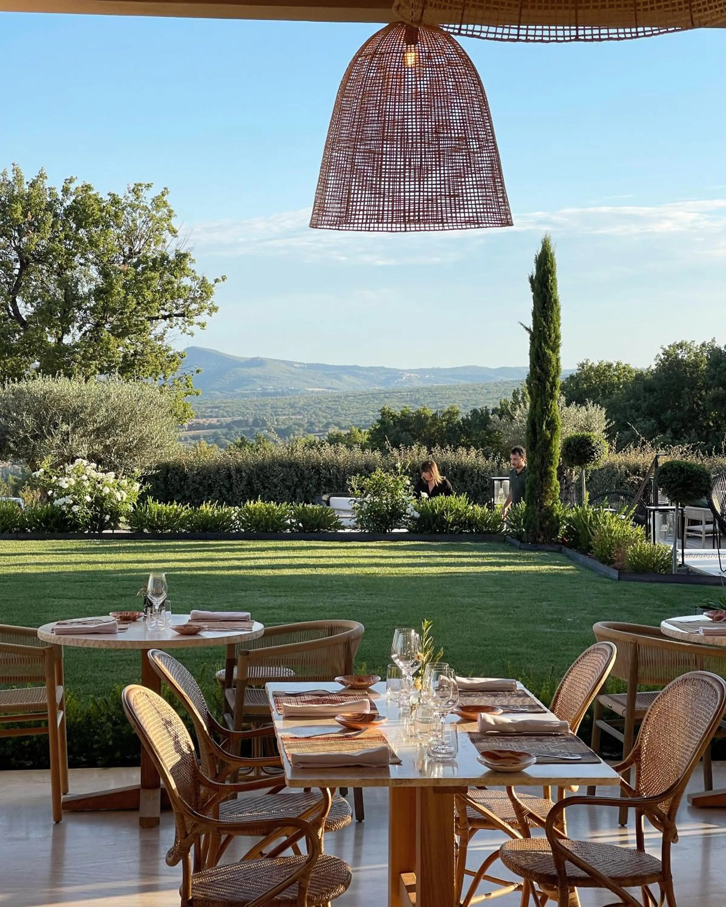 Restaurant/places to eat in La Bastide Saint Georges & Spa