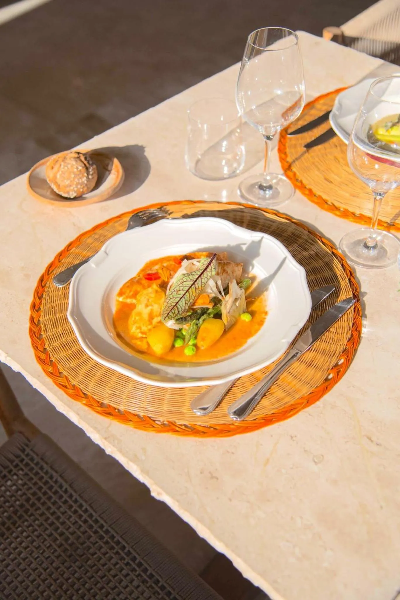 Food in La Bastide Saint Georges & Spa