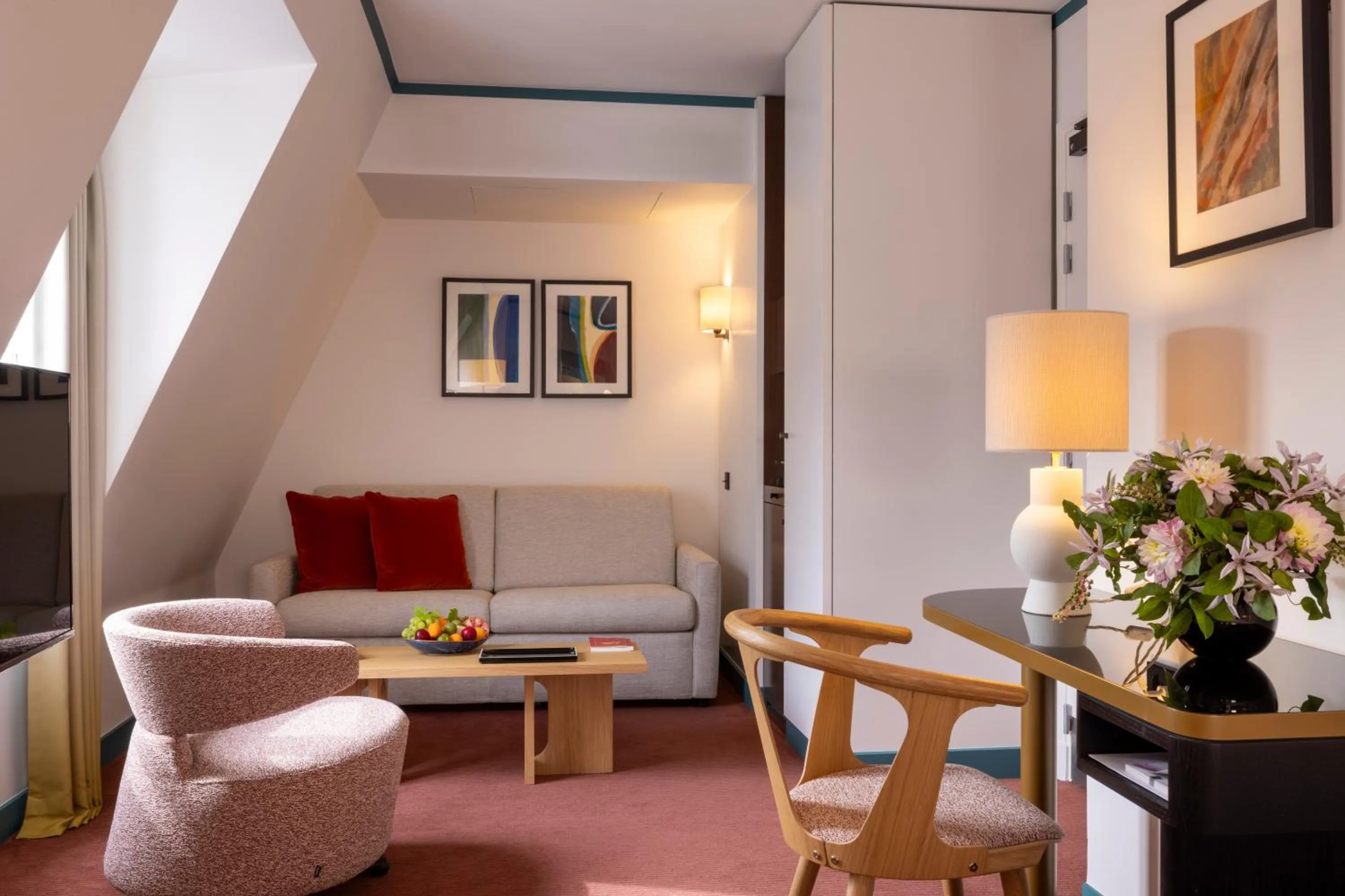 Living room in Hôtel Bel Ami