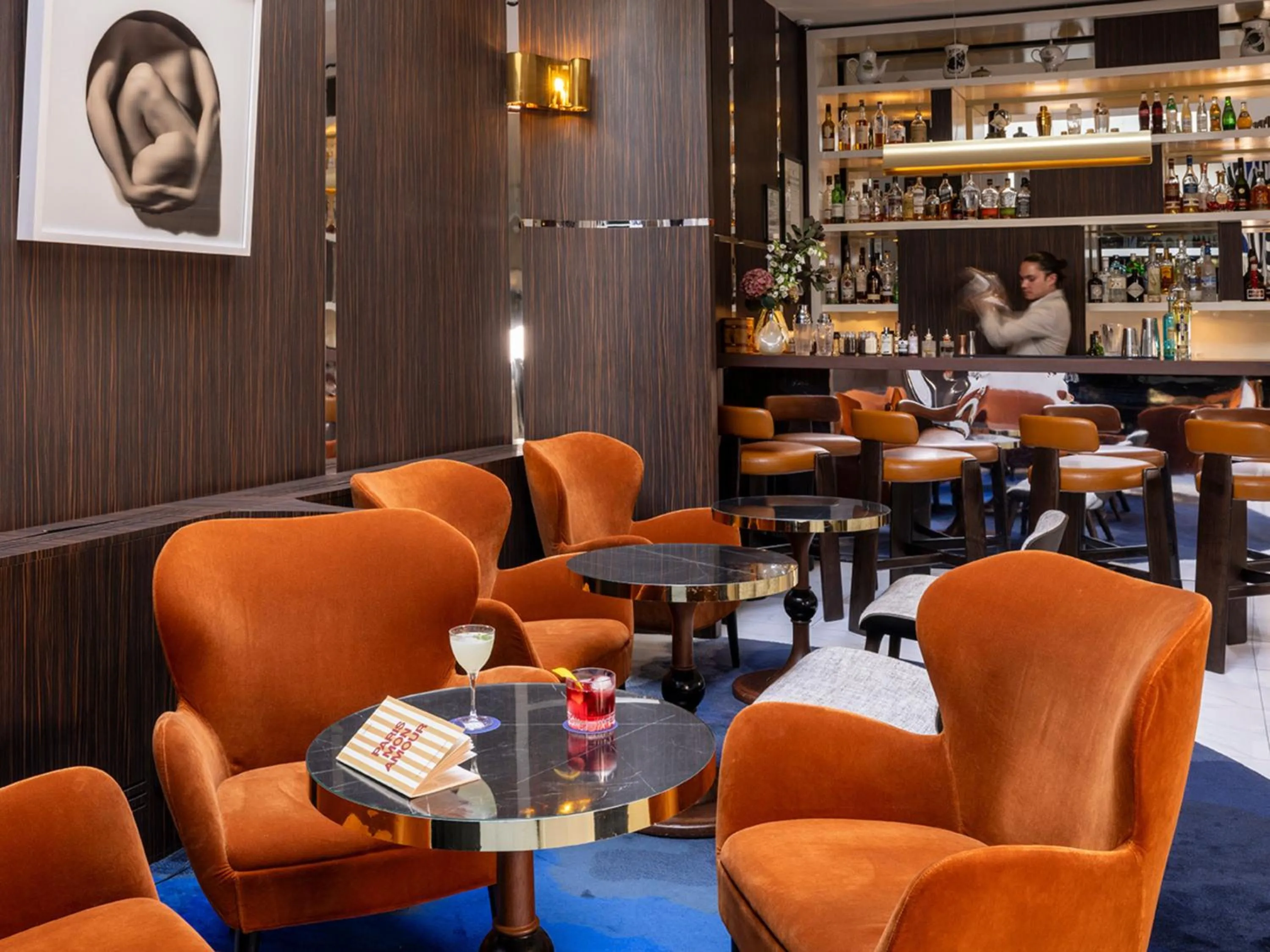 Lounge or bar in Hôtel Bel Ami