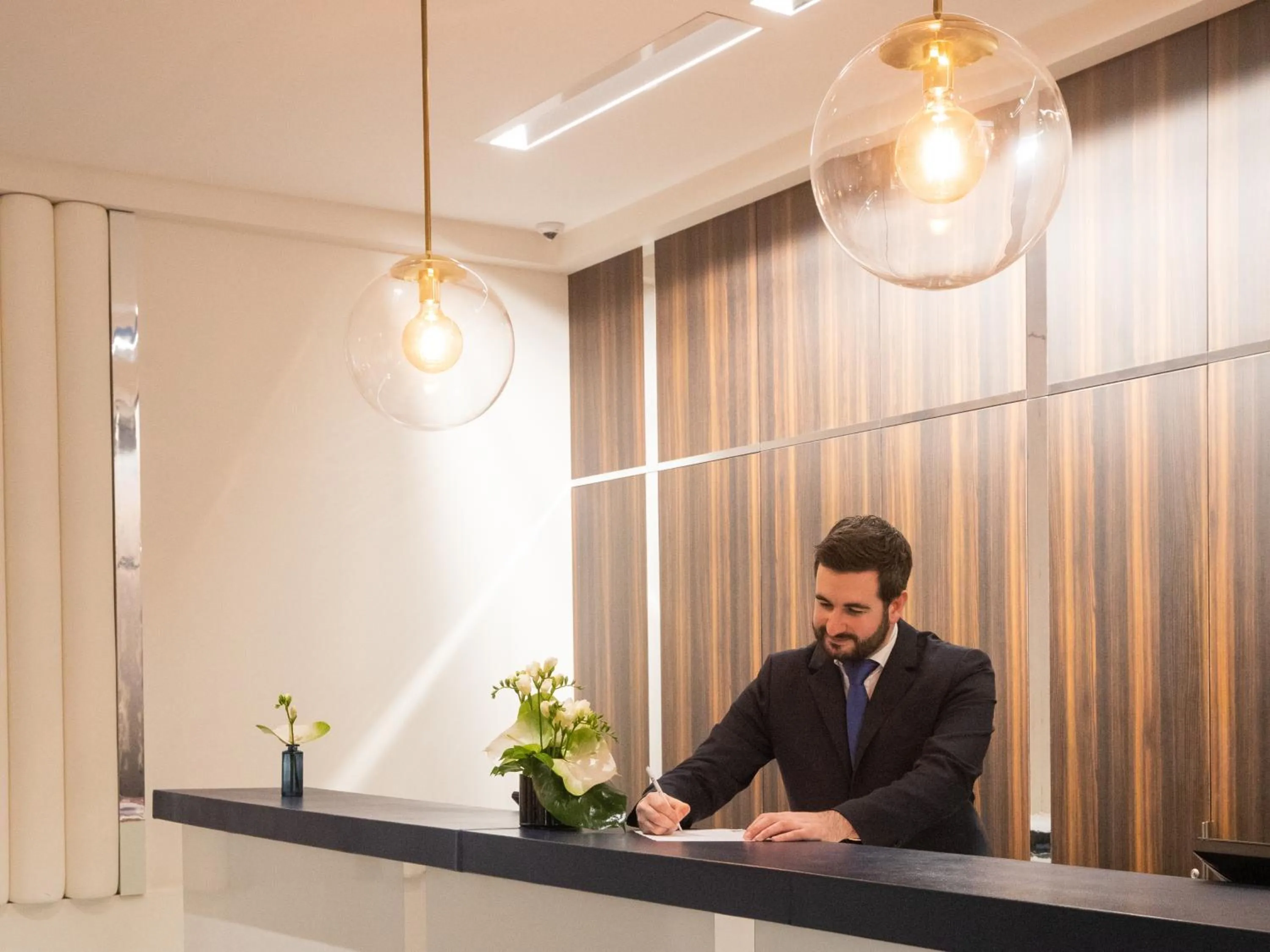 Lobby or reception in Hôtel Bel Ami