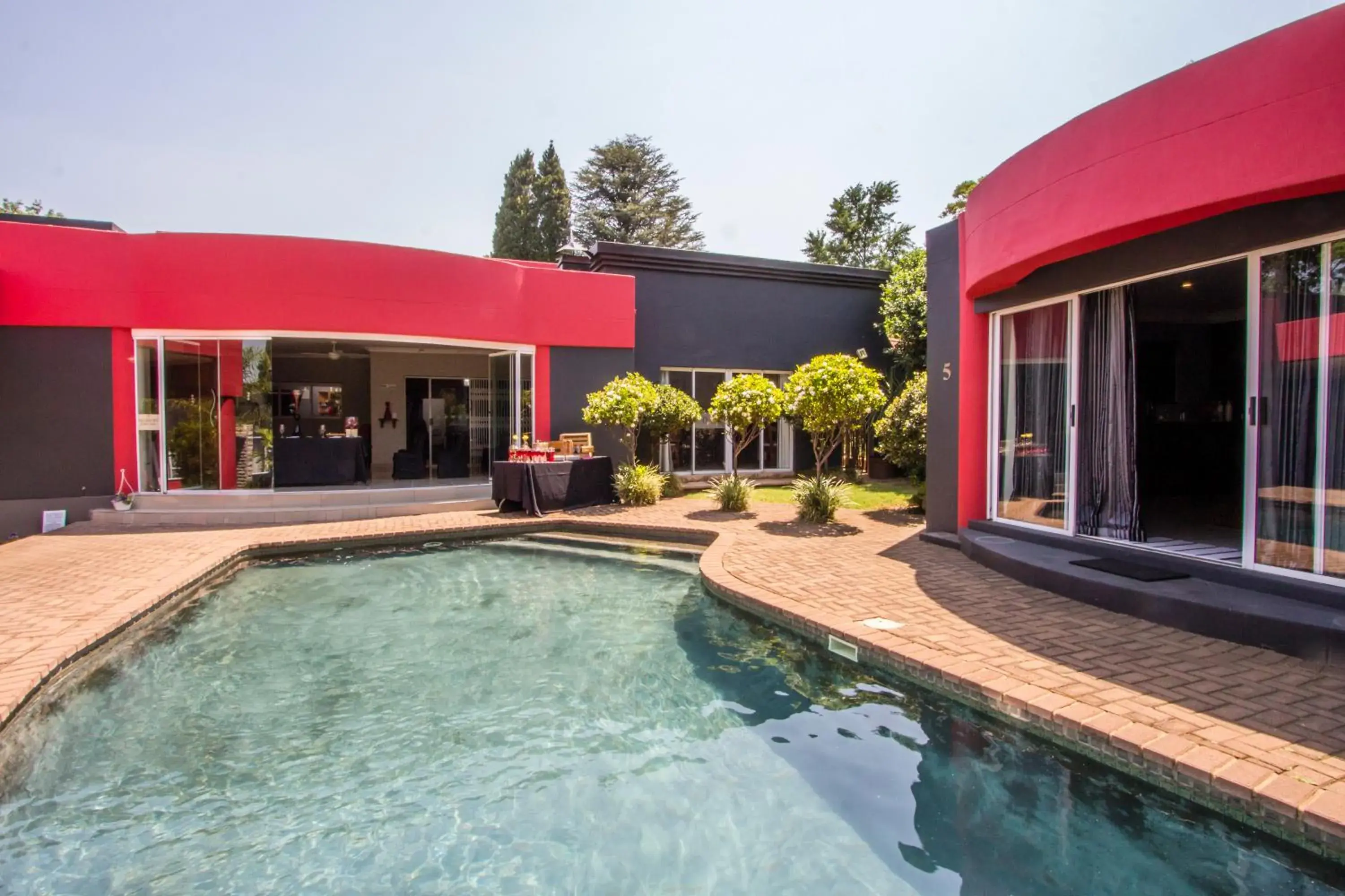 King Suite with Pool View in New Bali Guesthouse King Suite with Pool View in New Bali Guesthouse