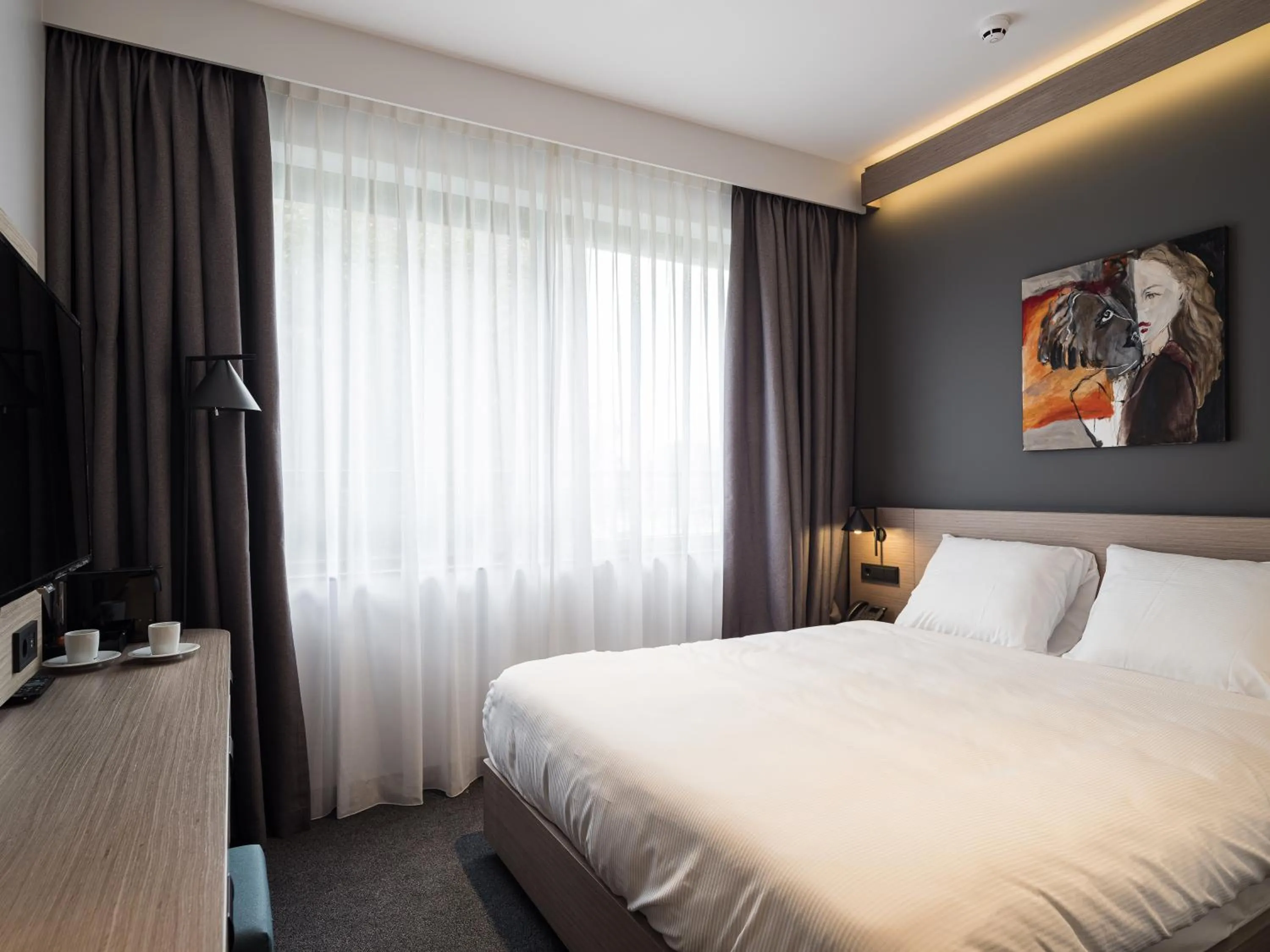Bedroom, Bed in Executive Residency by Best Western Amsterdam Airport