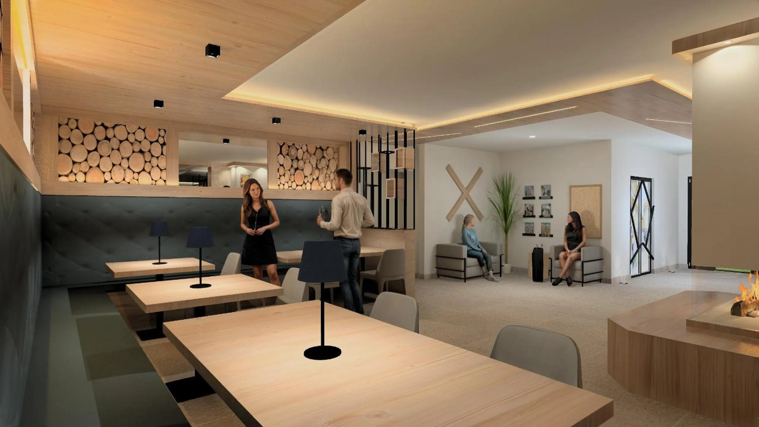 Lobby or reception in Villa Clara