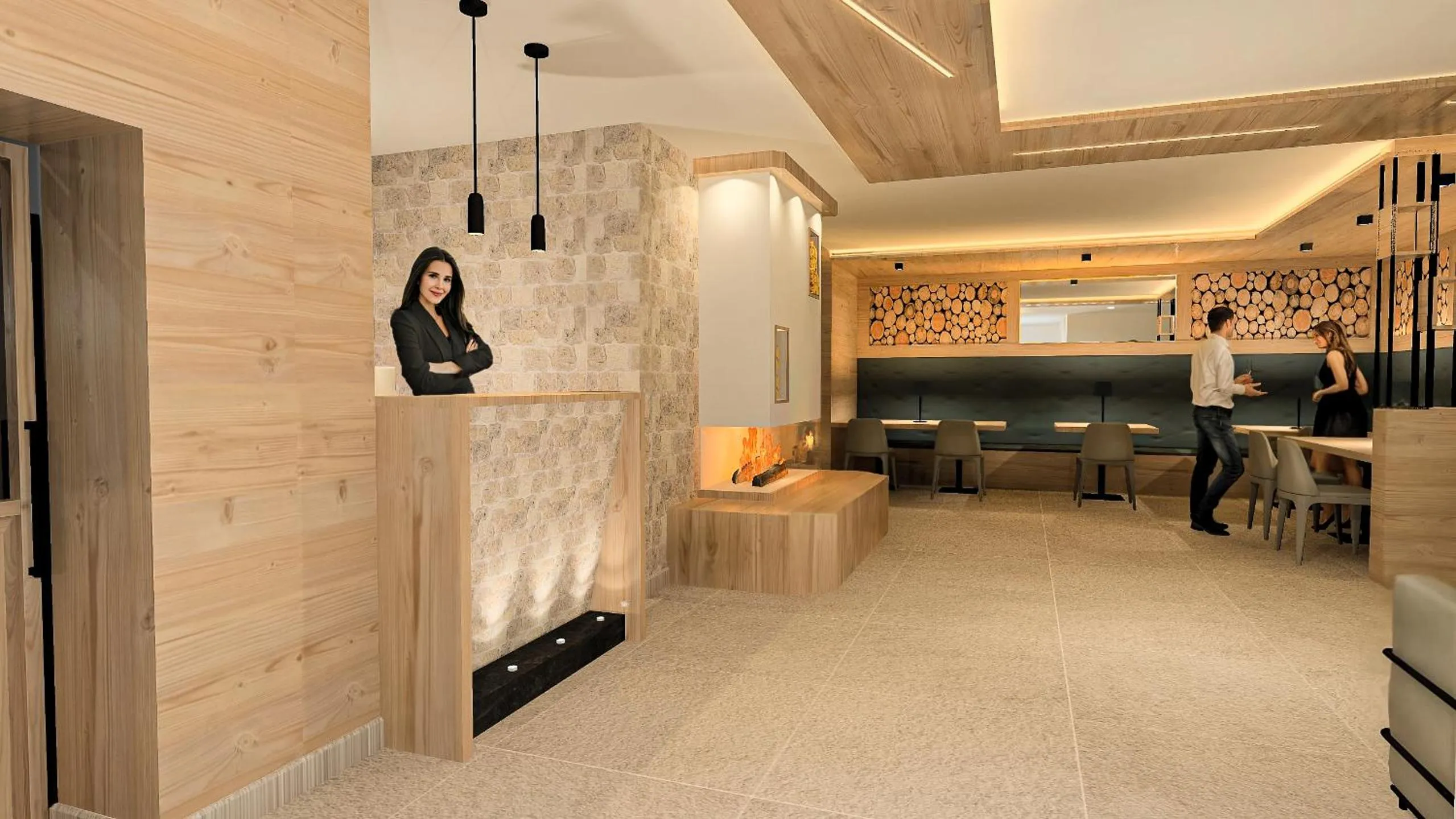 Lobby or reception in Villa Clara