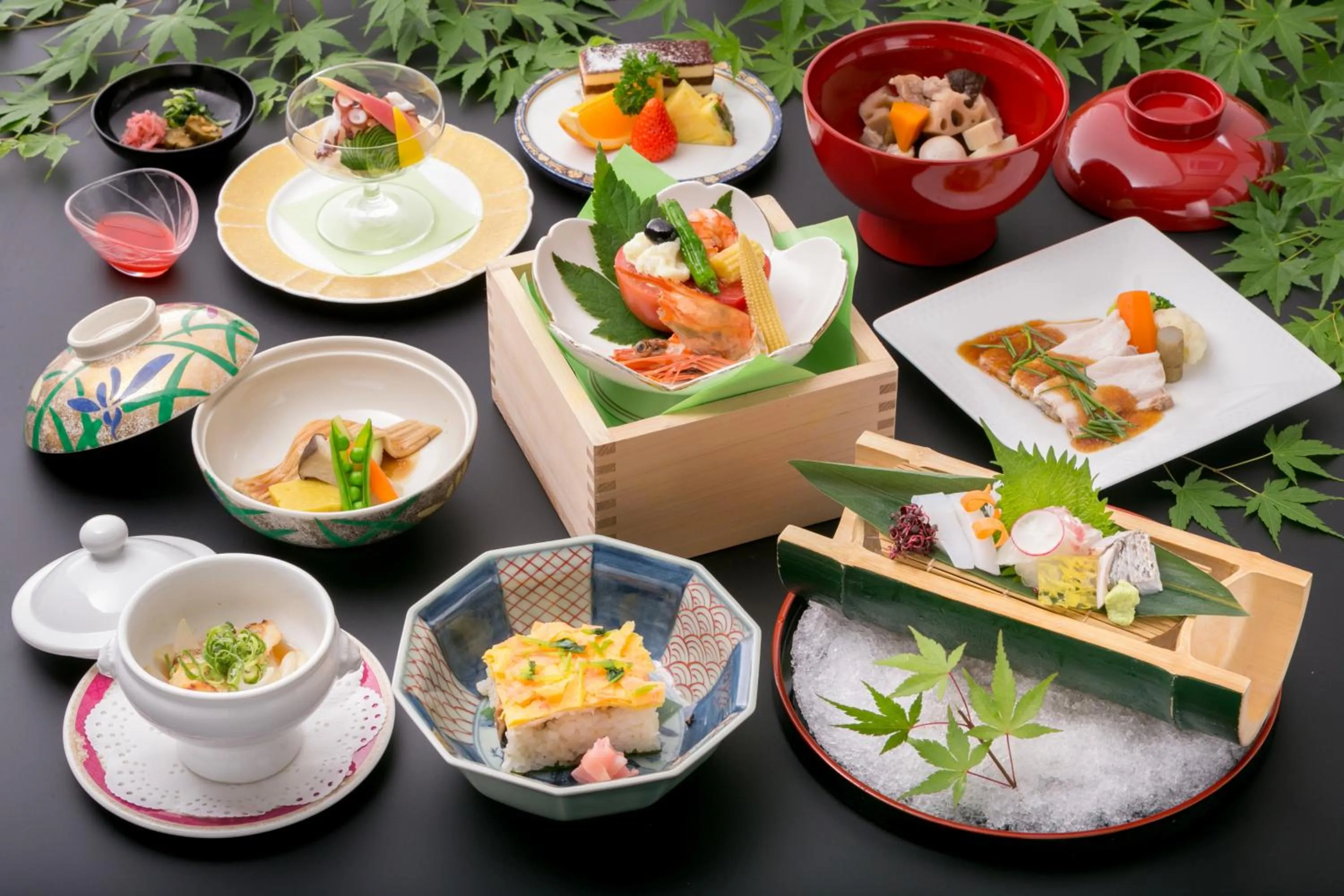 Dinner in Iwakuni Kokusai Kanko Hotel