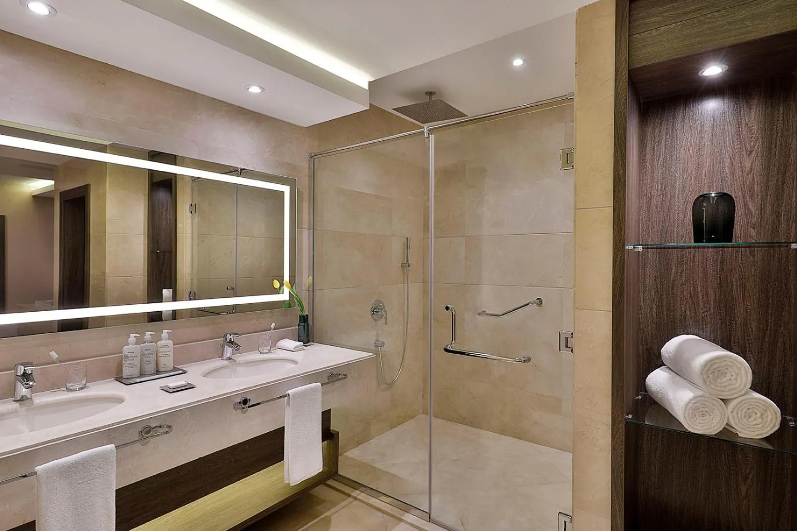 Toilet in voco Al Khobar by IHG