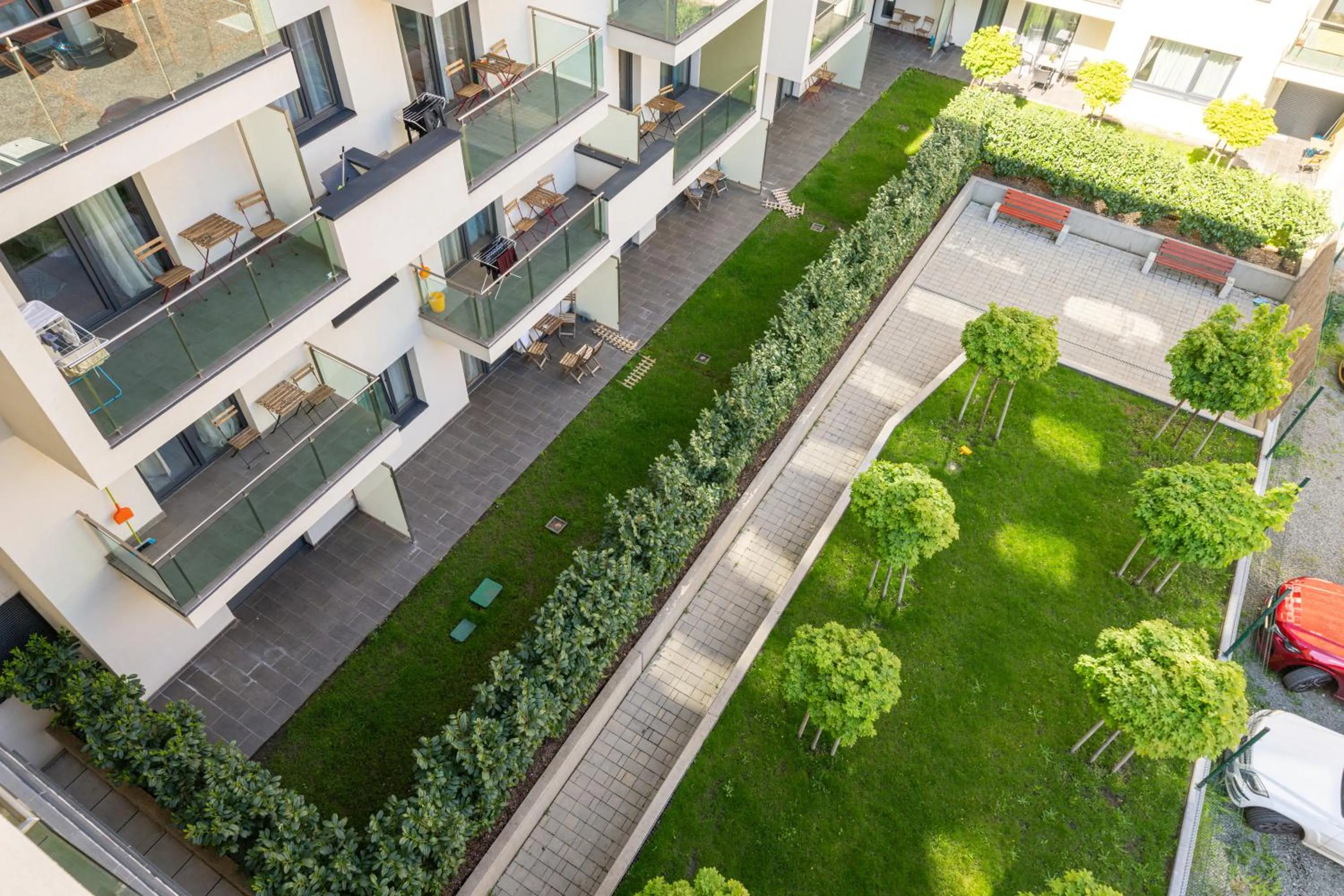 Garden view in Vagabond SOHO