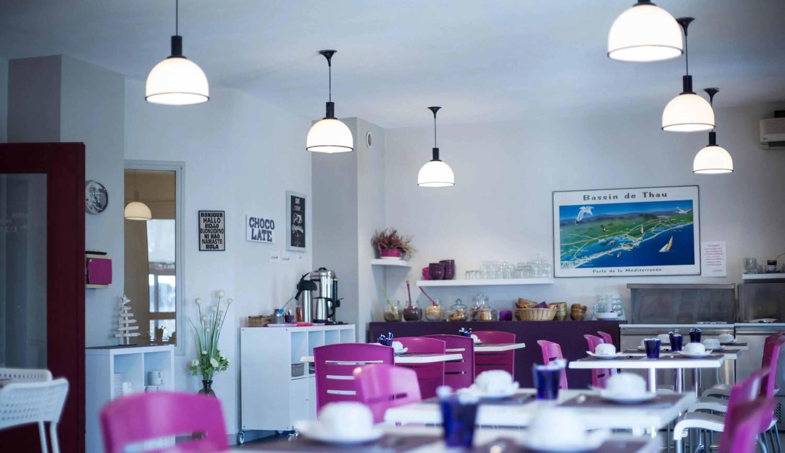 Breakfast in Hôtel Point Bleu