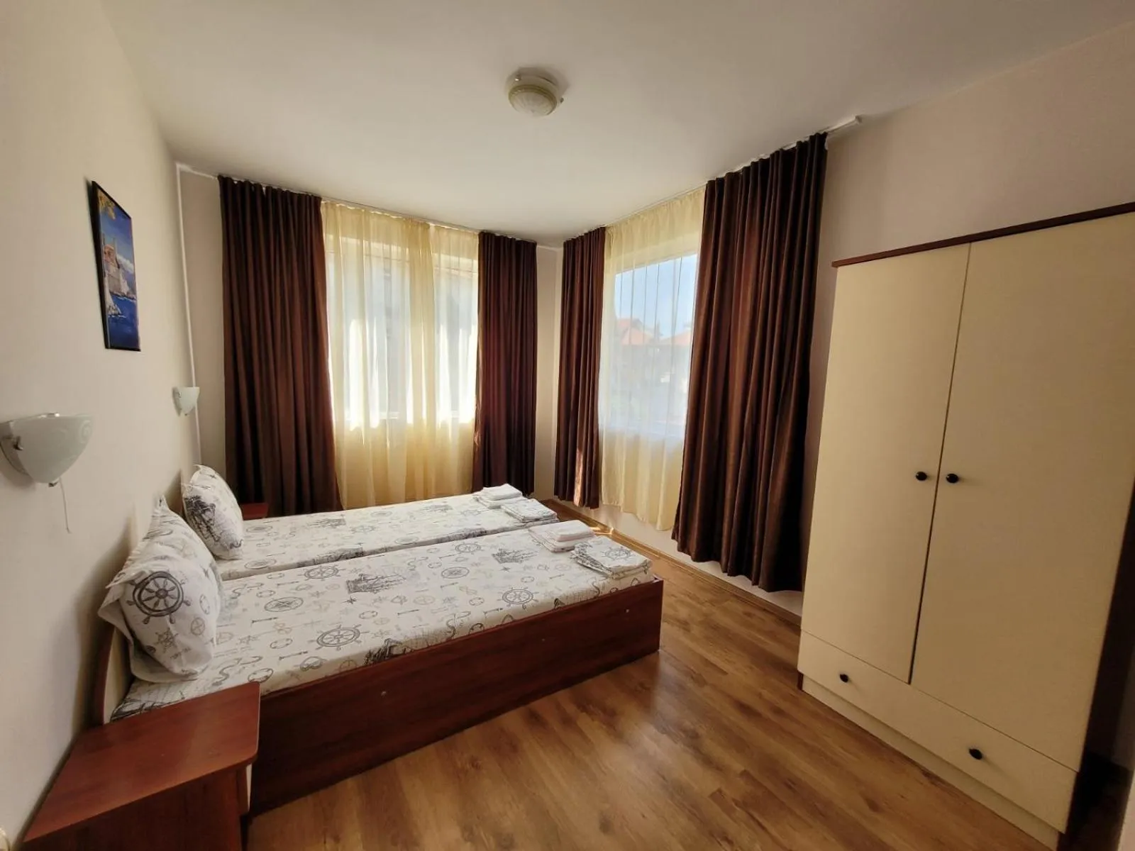 Bed in Guesthouse Iceberg