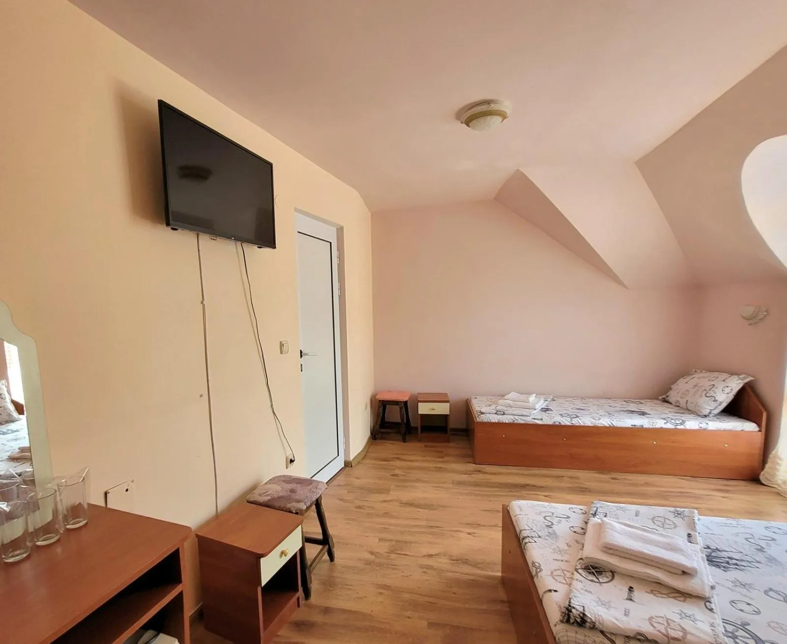 Bed in Guesthouse Iceberg