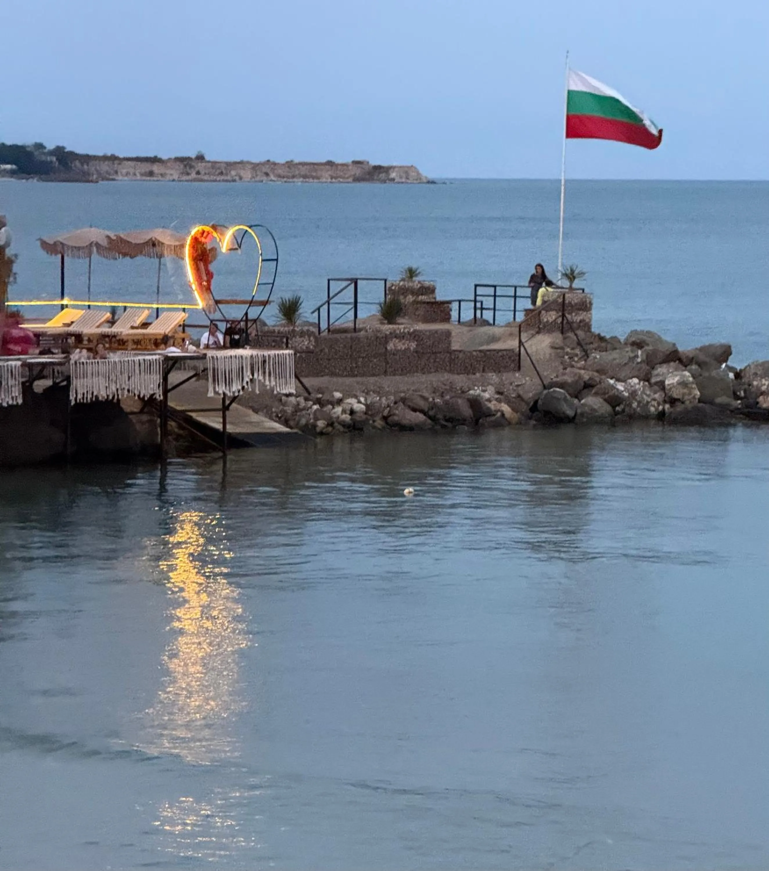 Beach in Guesthouse Iceberg