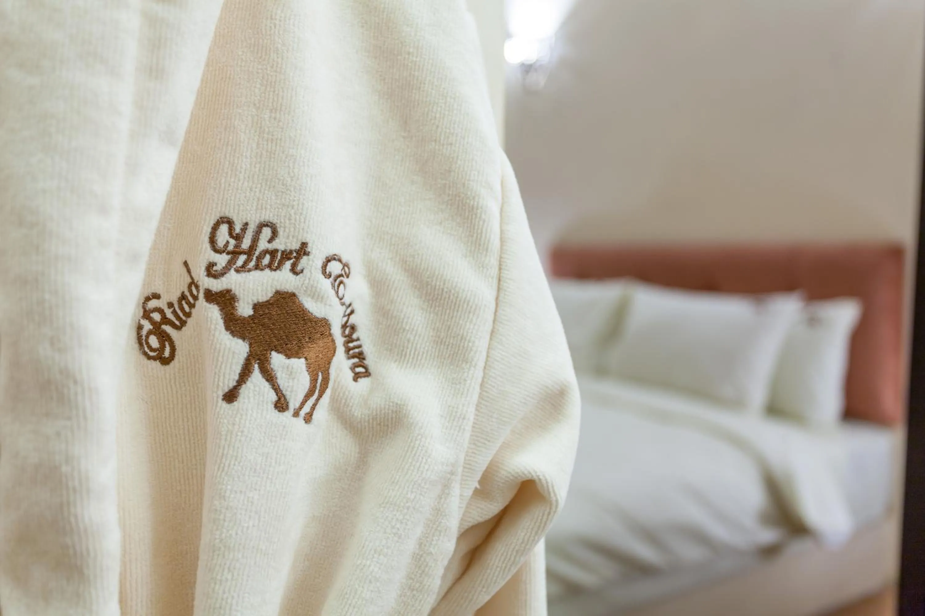 Bed in Riad Hart Essoura