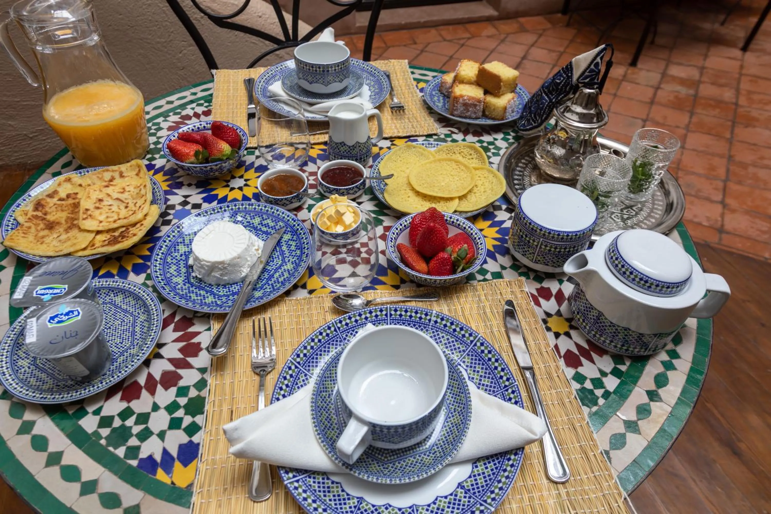 Breakfast in Riad Hart Essoura