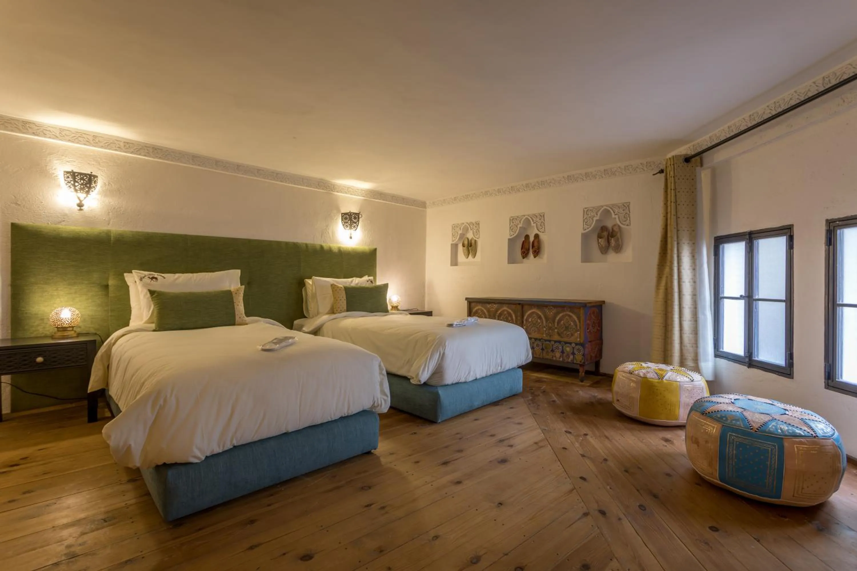 Bed in Riad Hart Essoura