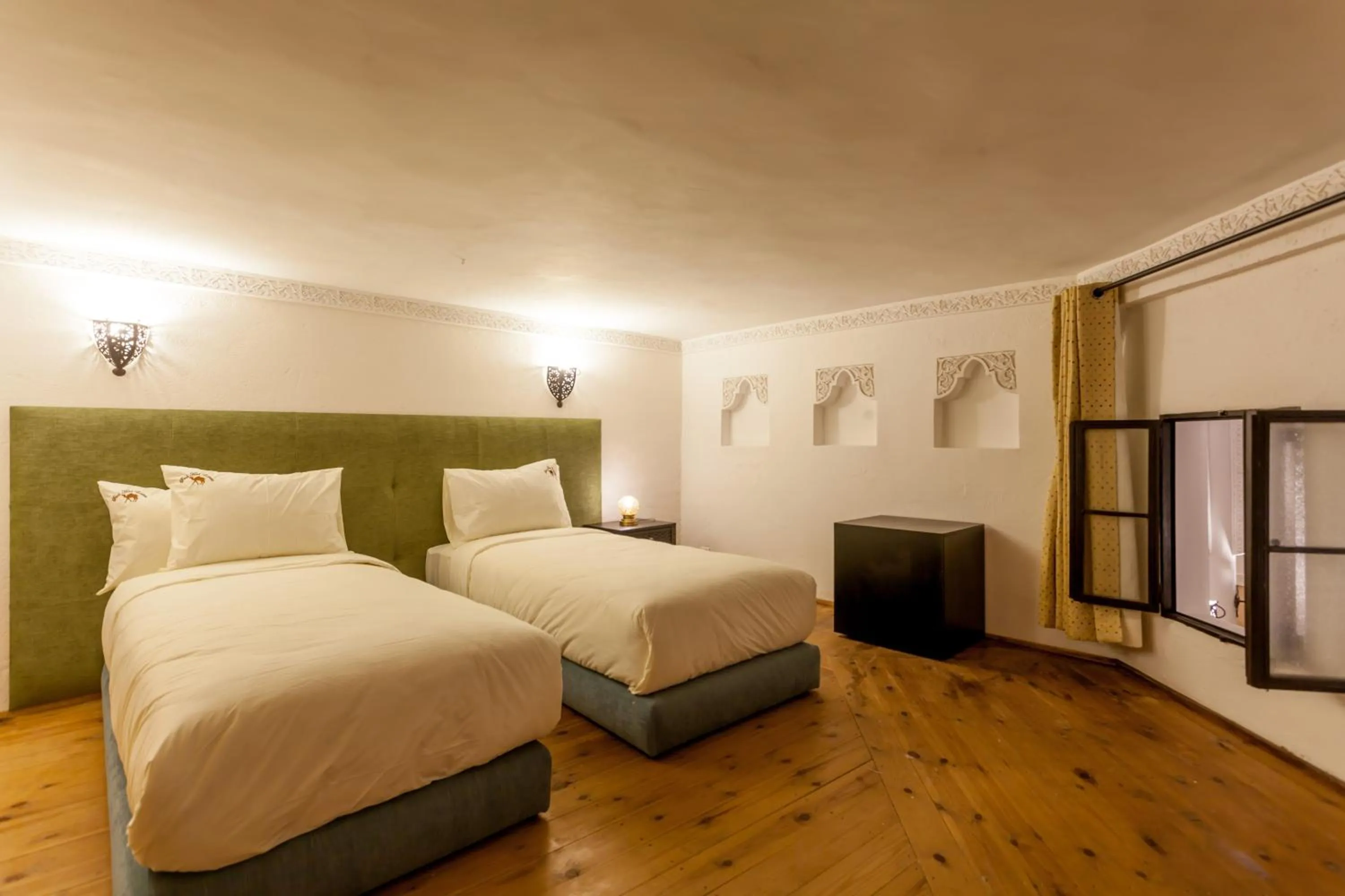 Bed in Riad Hart Essoura