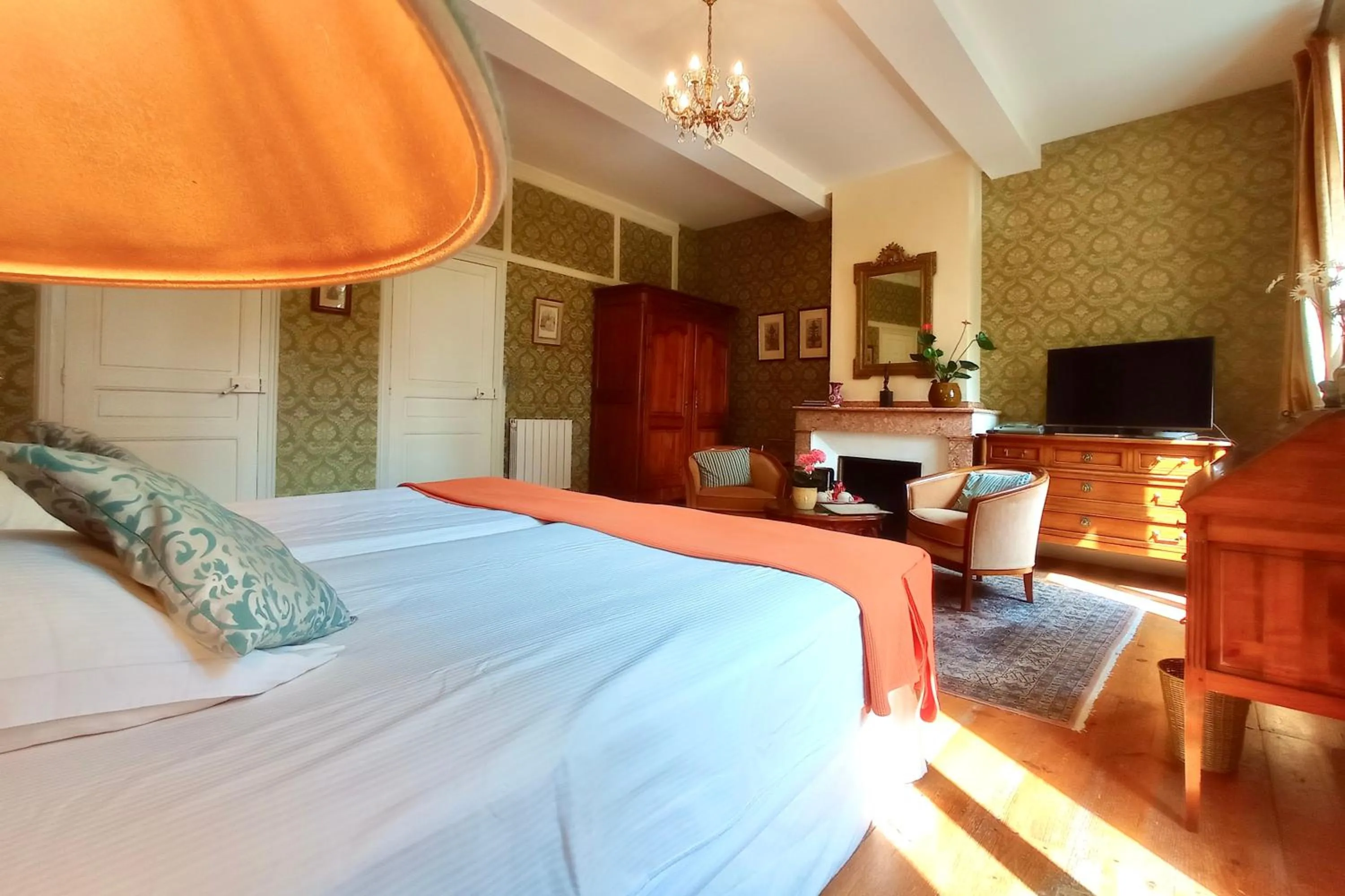 Bed in Domaine de Rasigous