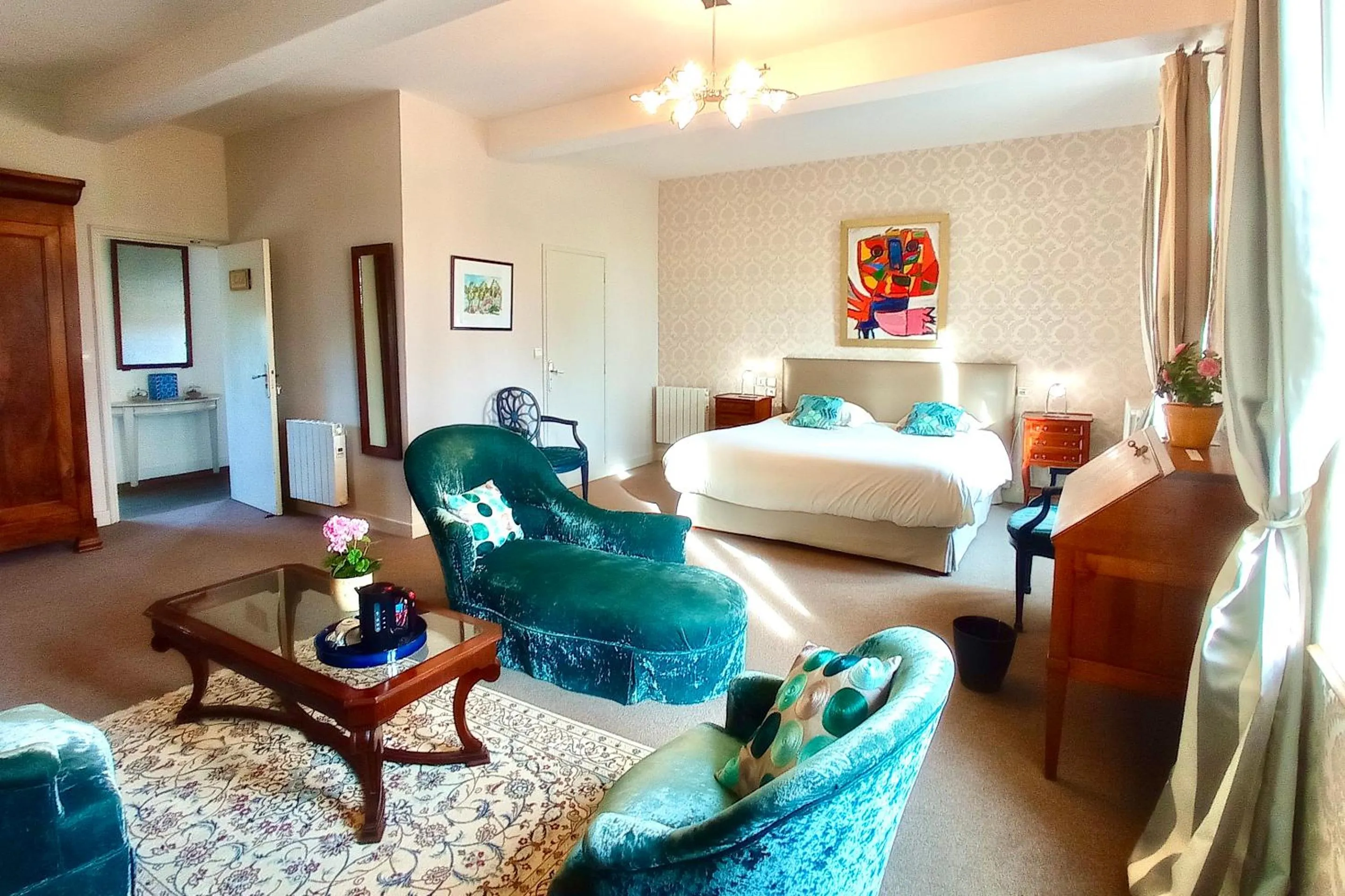 Bed in Domaine de Rasigous