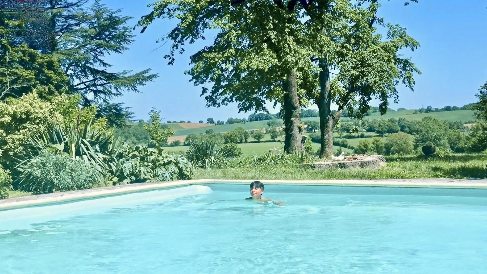 Swimming pool in Domaine de Rasigous