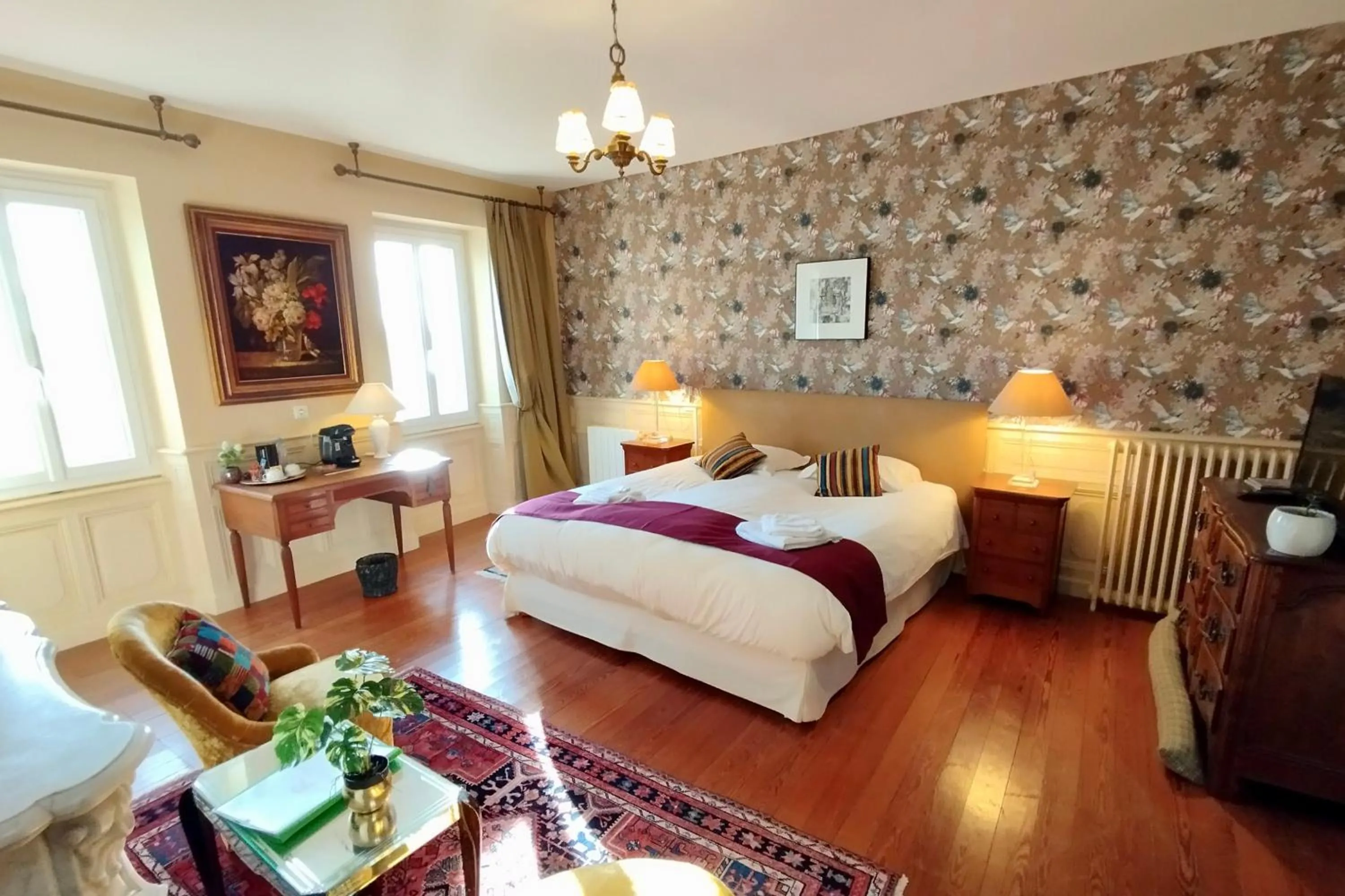 Bed in Domaine de Rasigous