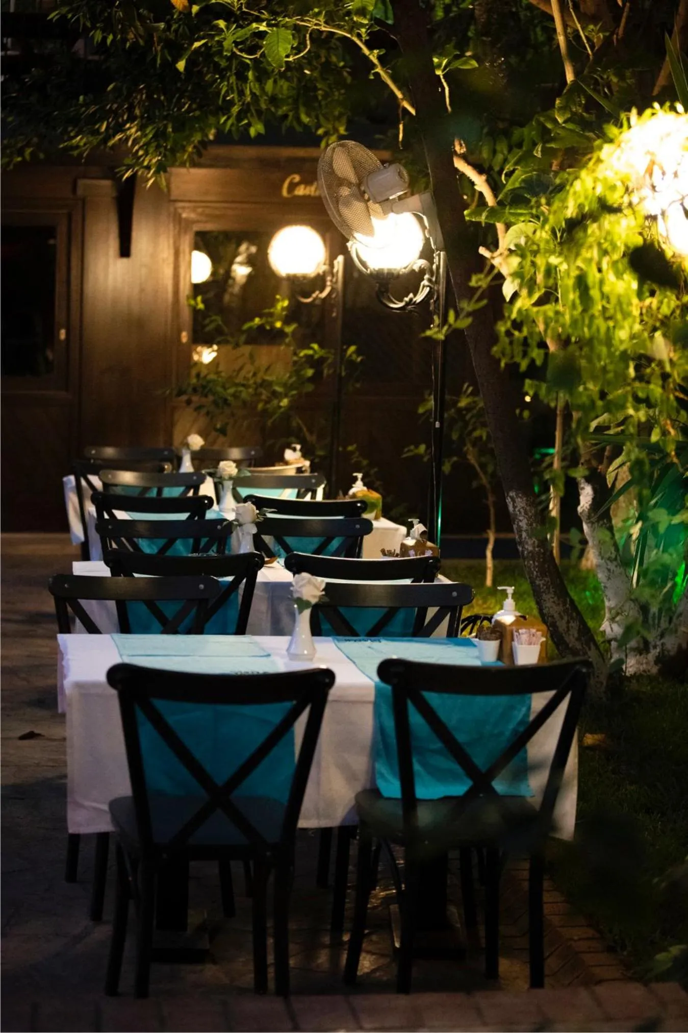 Patio in Castle Old Town Hotel