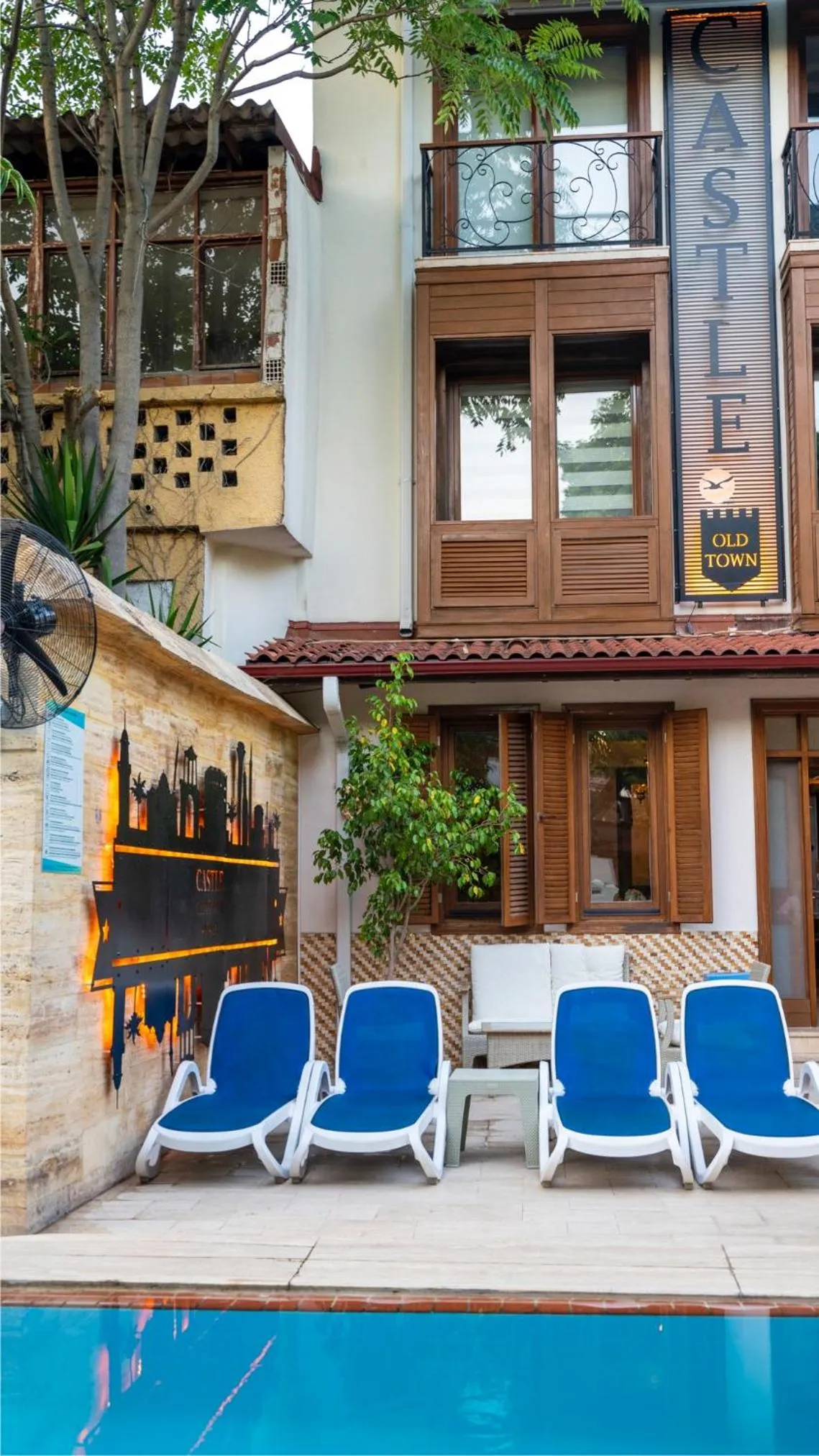 Property building in Castle Old Town Hotel