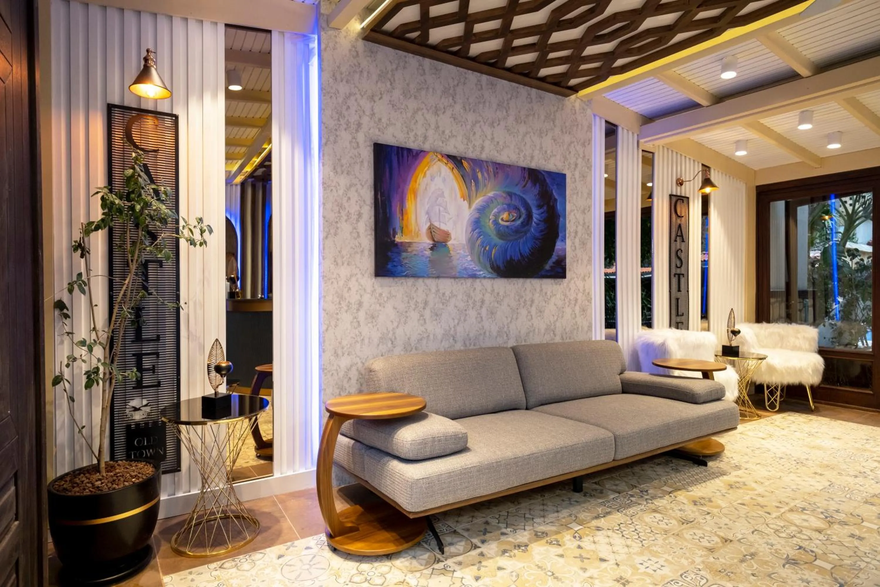 Lobby or reception in Castle Old Town Hotel