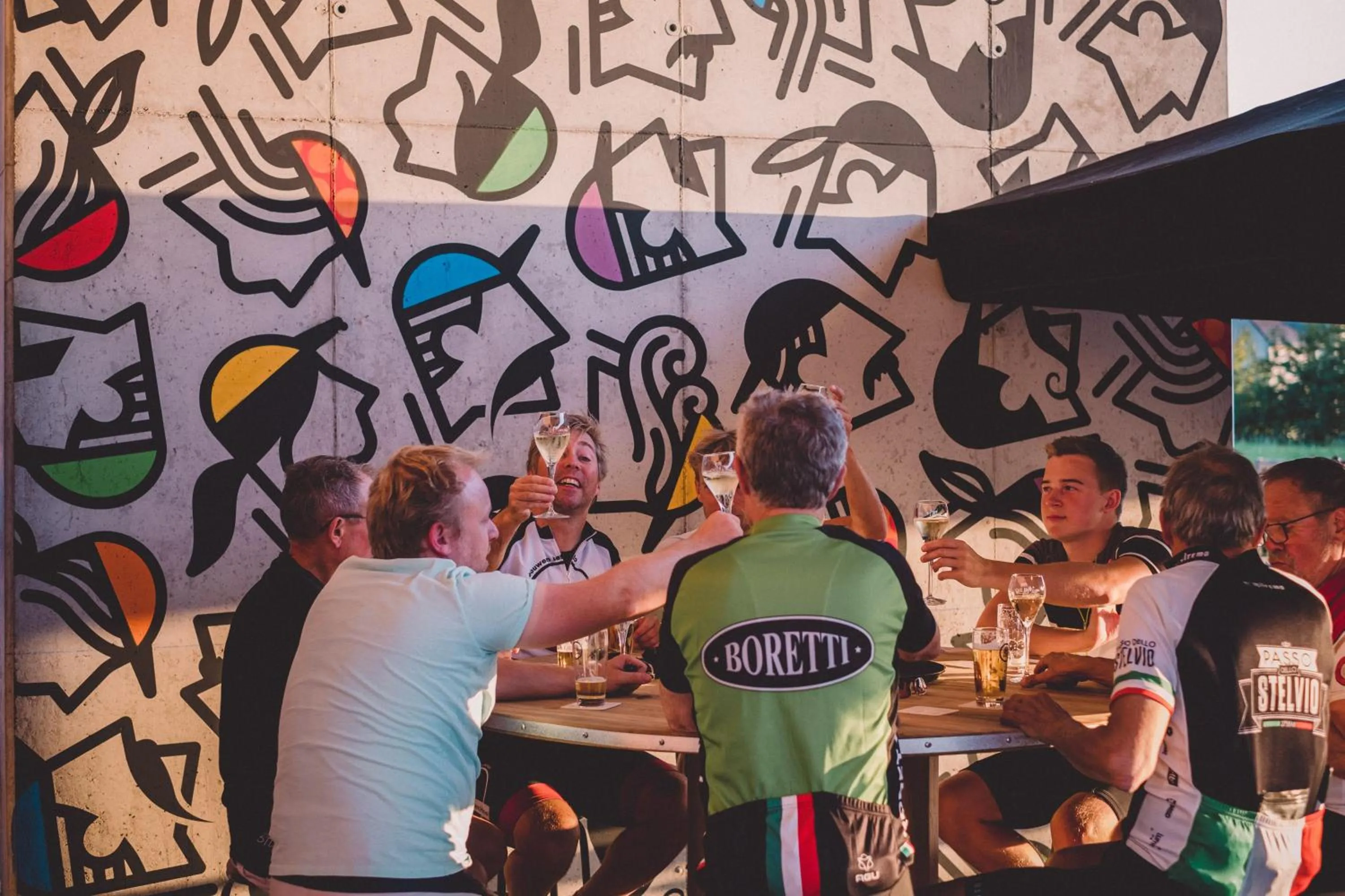 People in Café Coureur Borgloon