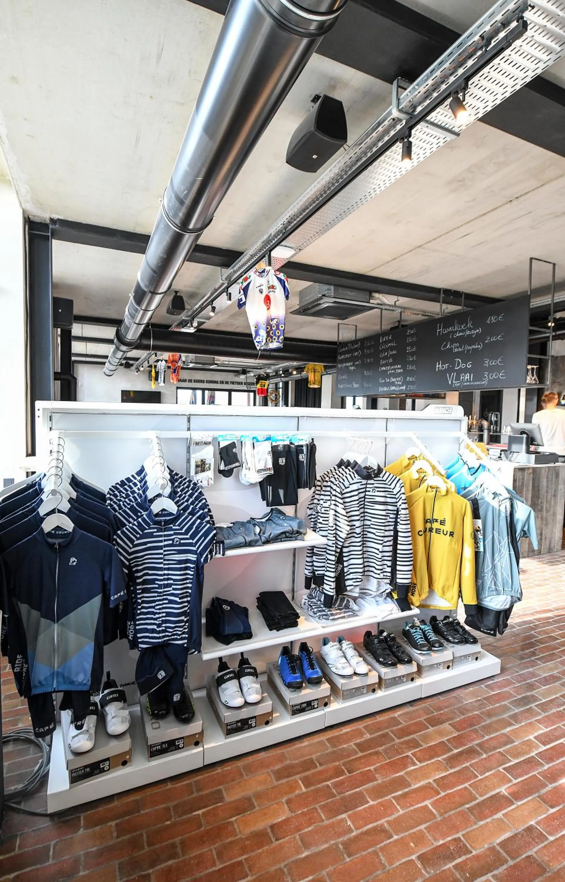 On-site shops in Café Coureur Borgloon