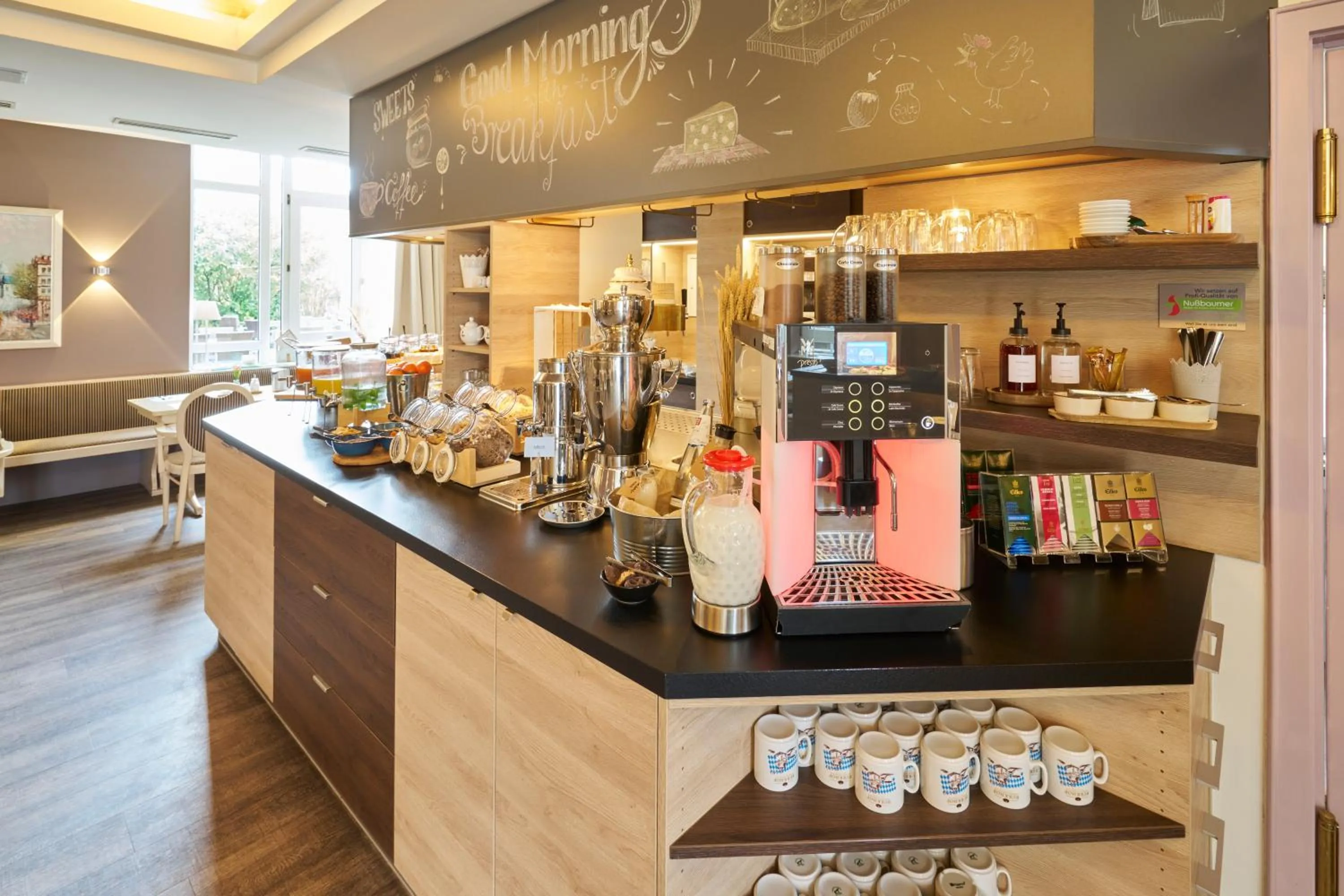 Breakfast in Hotel Rosenhof bei Bamberg