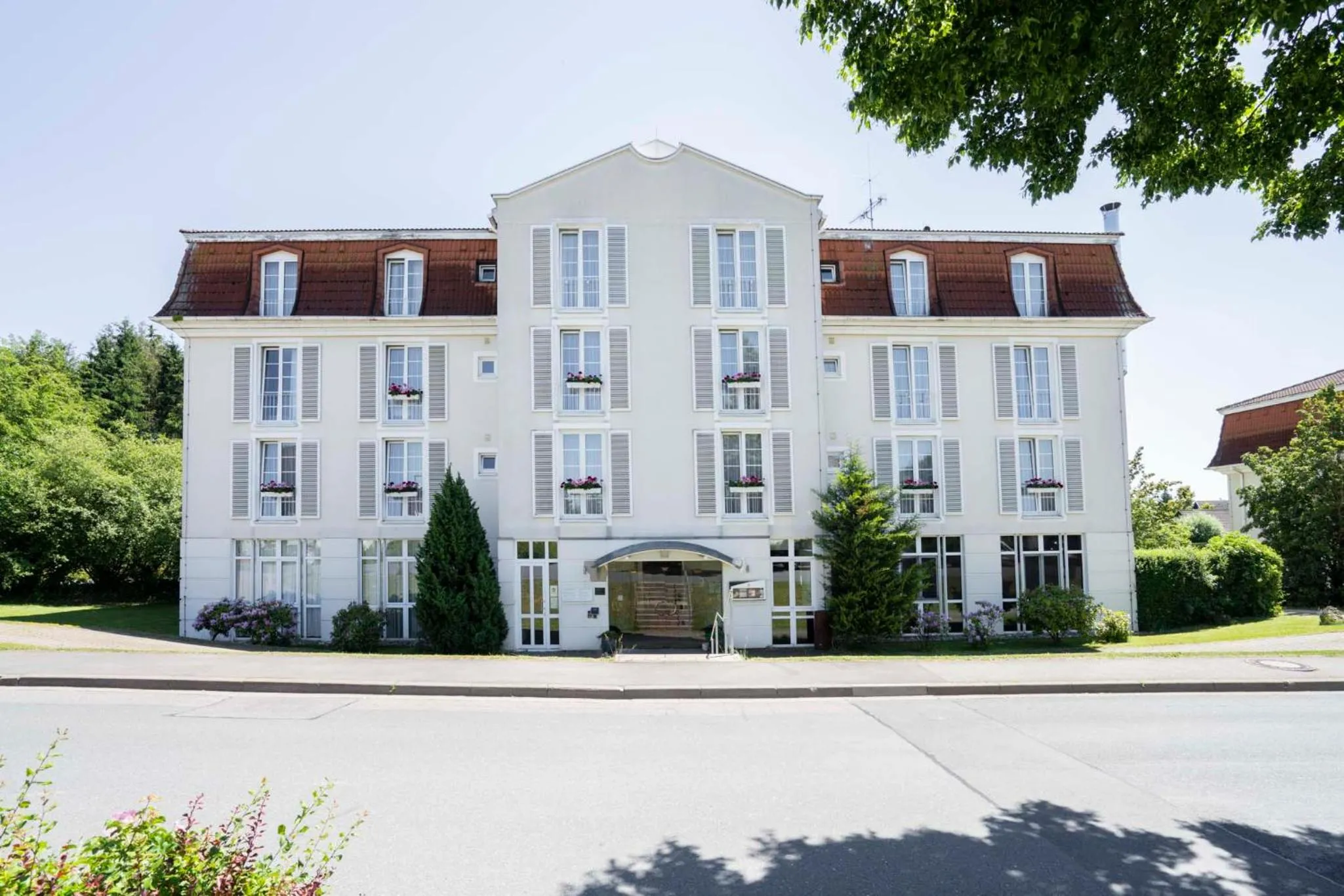 Property building in Hotel Rosenhof bei Bamberg