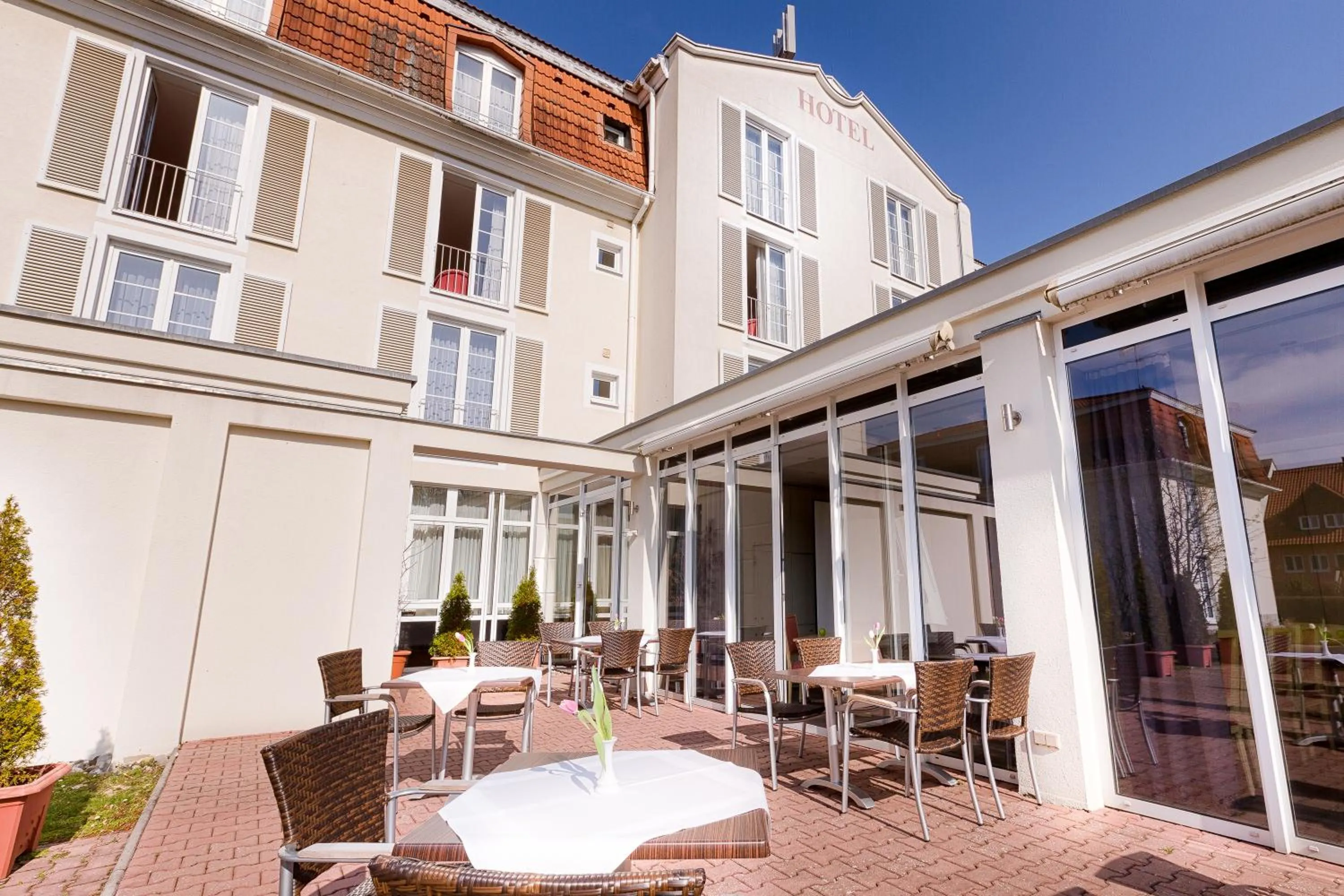 Property building in Hotel Rosenhof bei Bamberg