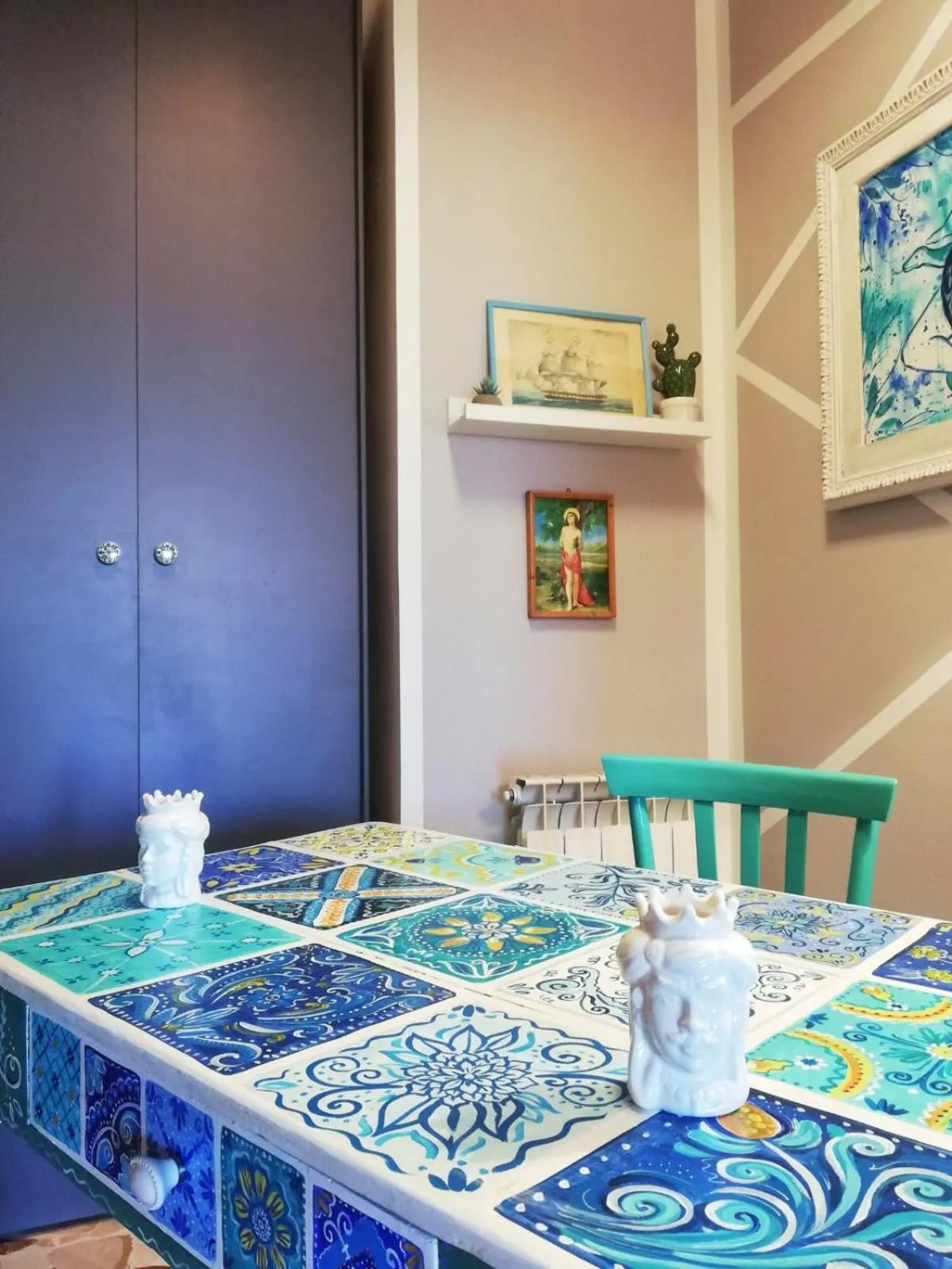 Lobby or reception in Trinaco B&B