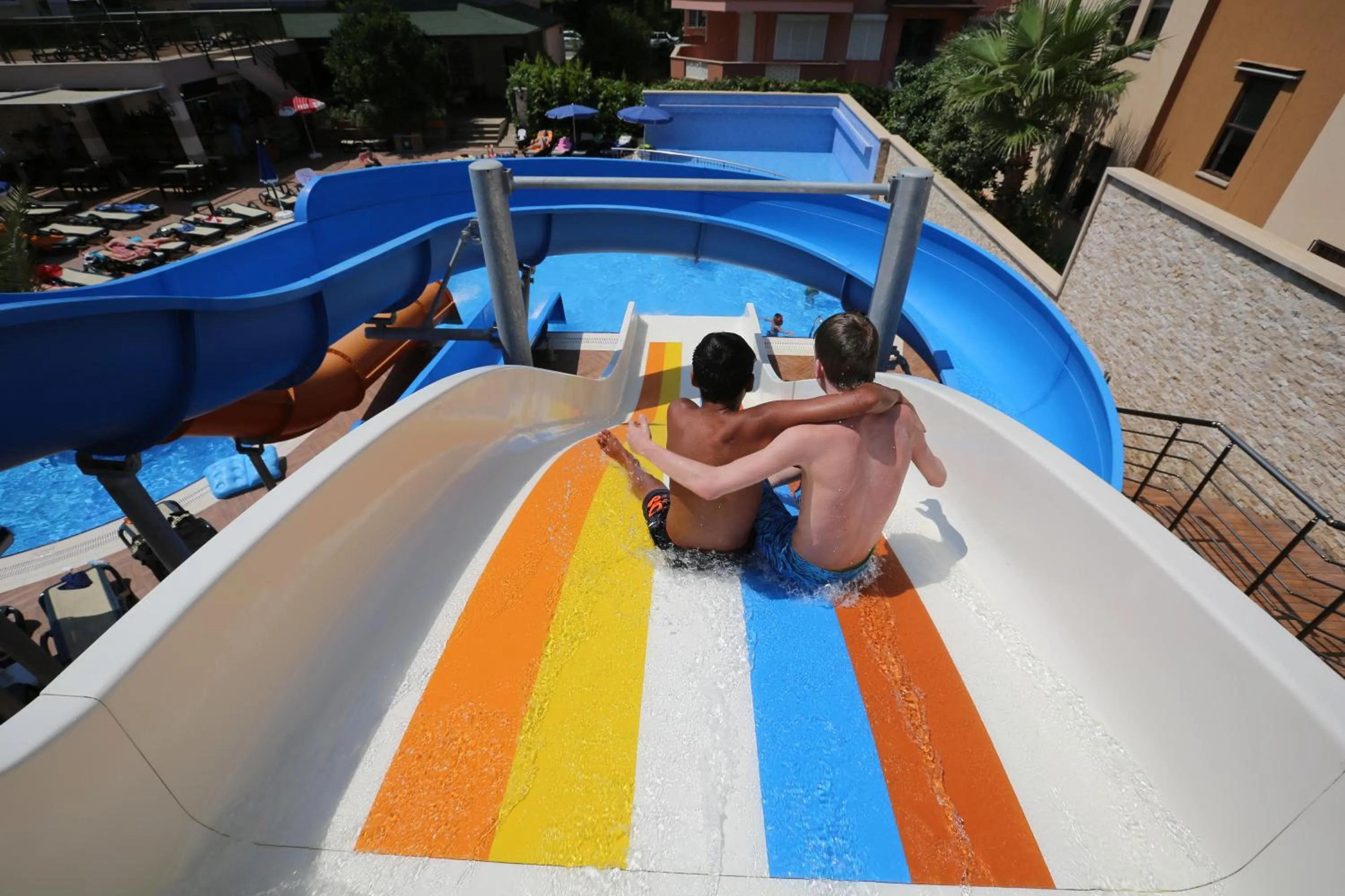 Aqua park in Almera Park Apart Hotel