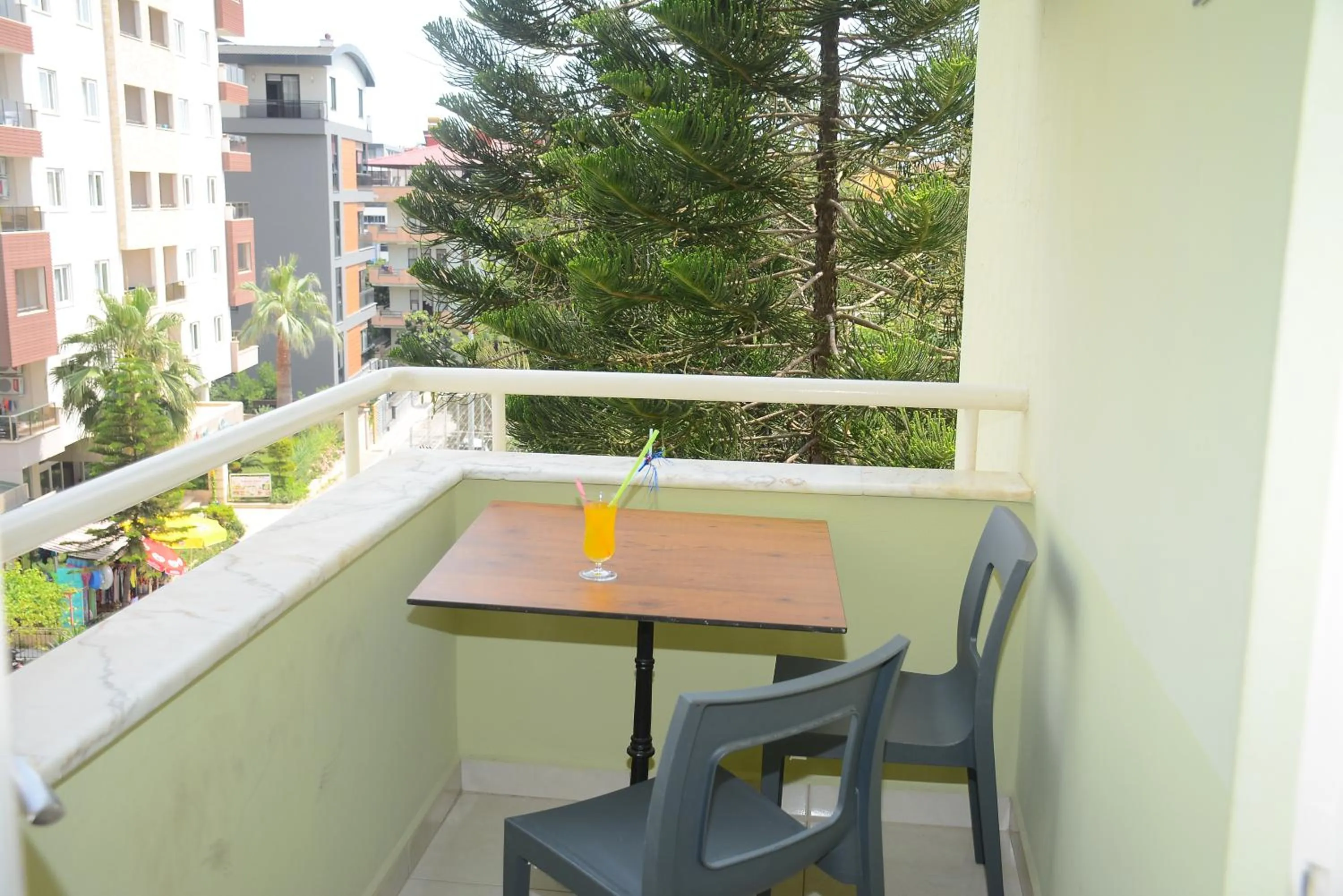 Balcony/Terrace in Almera Park Apart Hotel