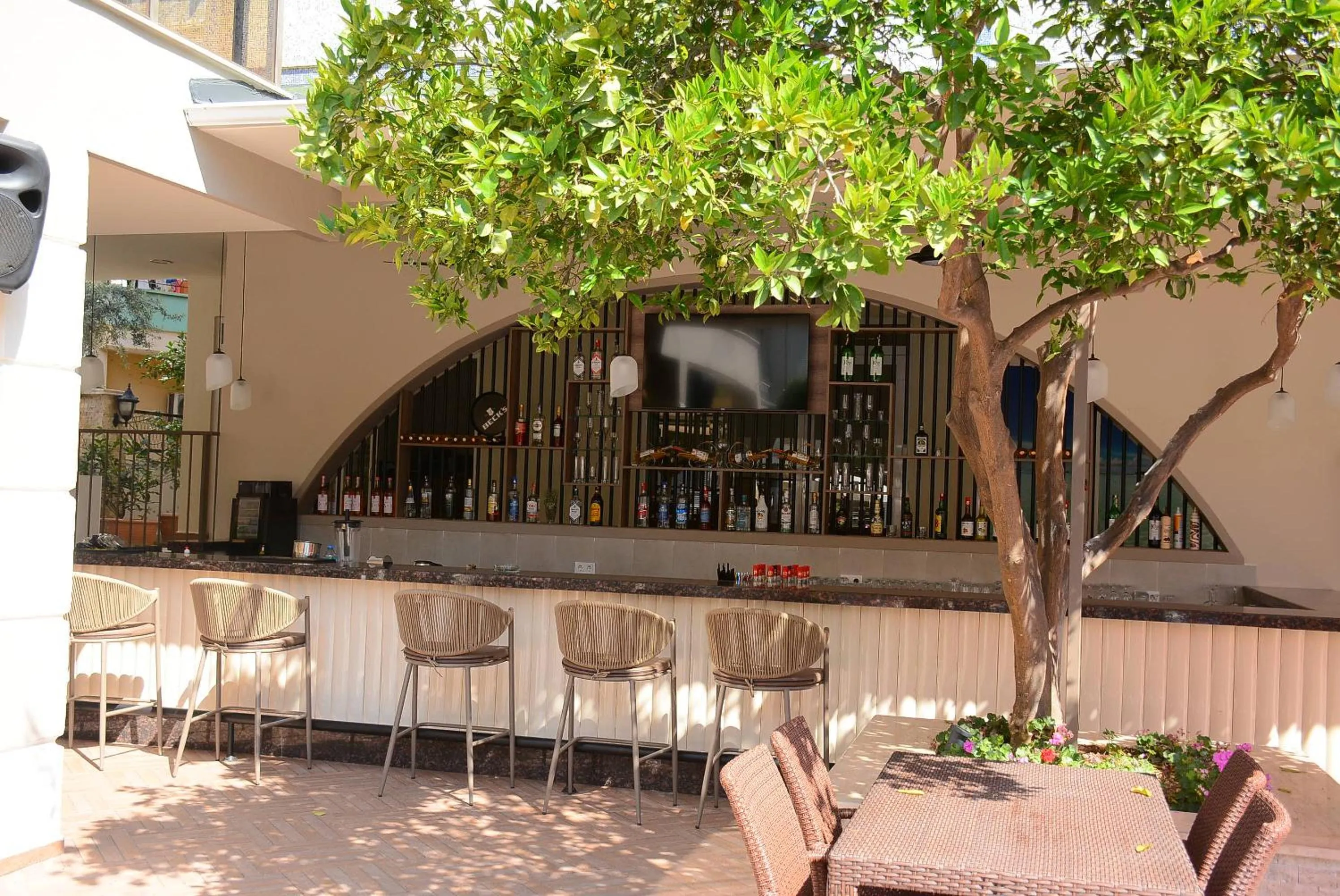 Lounge or bar in Almera Park Apart Hotel