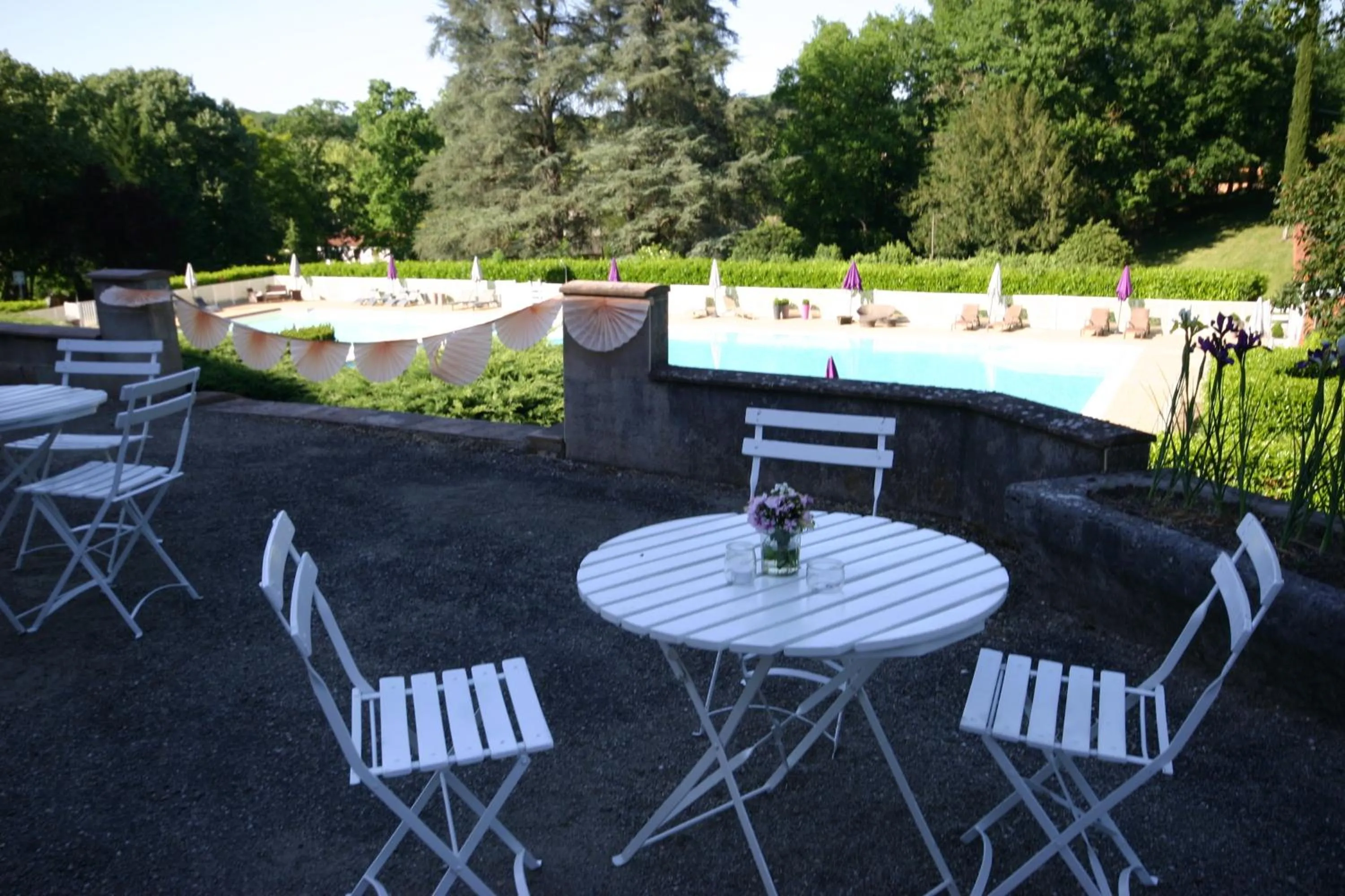 Balcony/Terrace in Château de Loubéjac