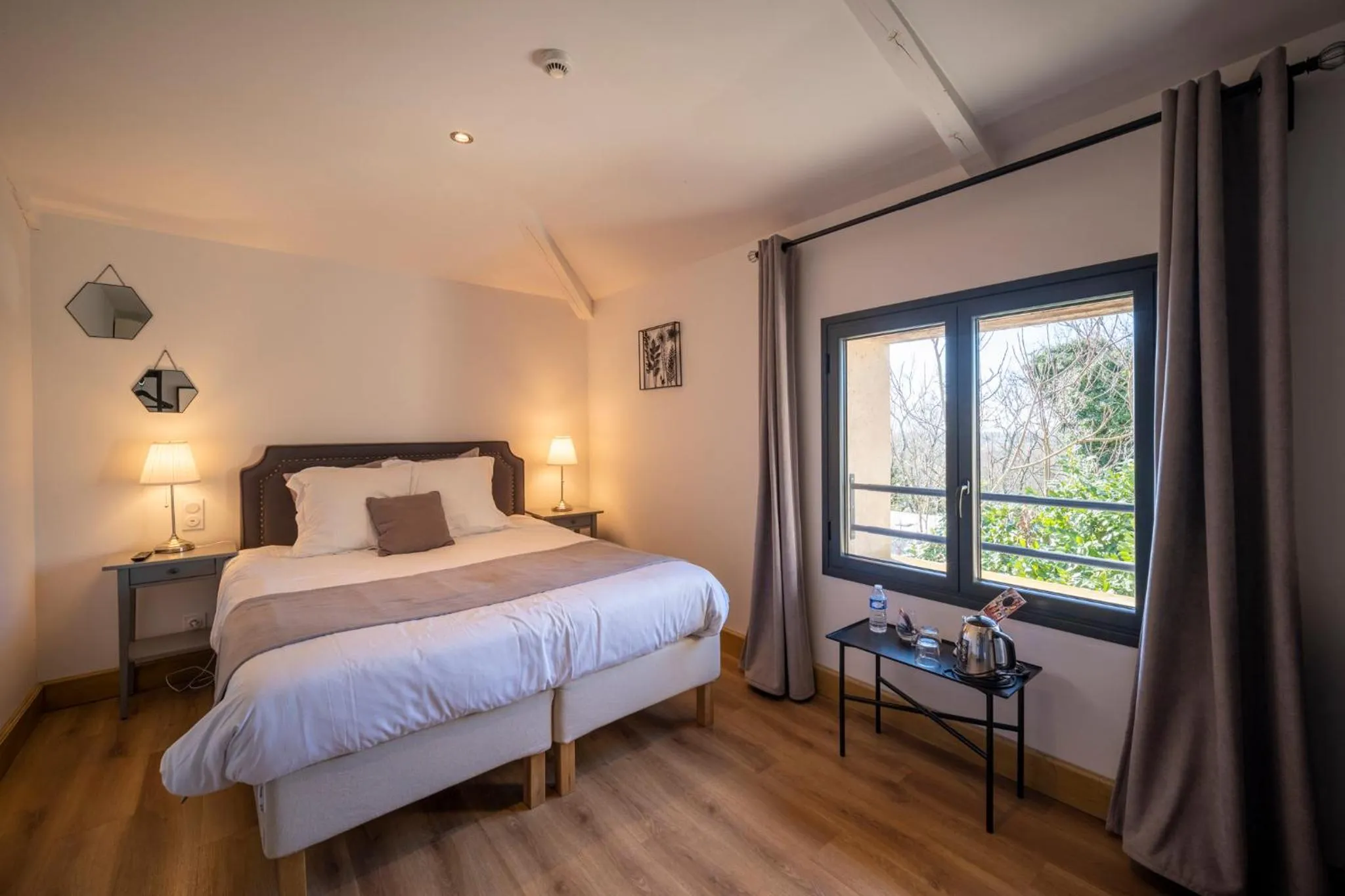 Bedroom, Bed in Château de Loubéjac