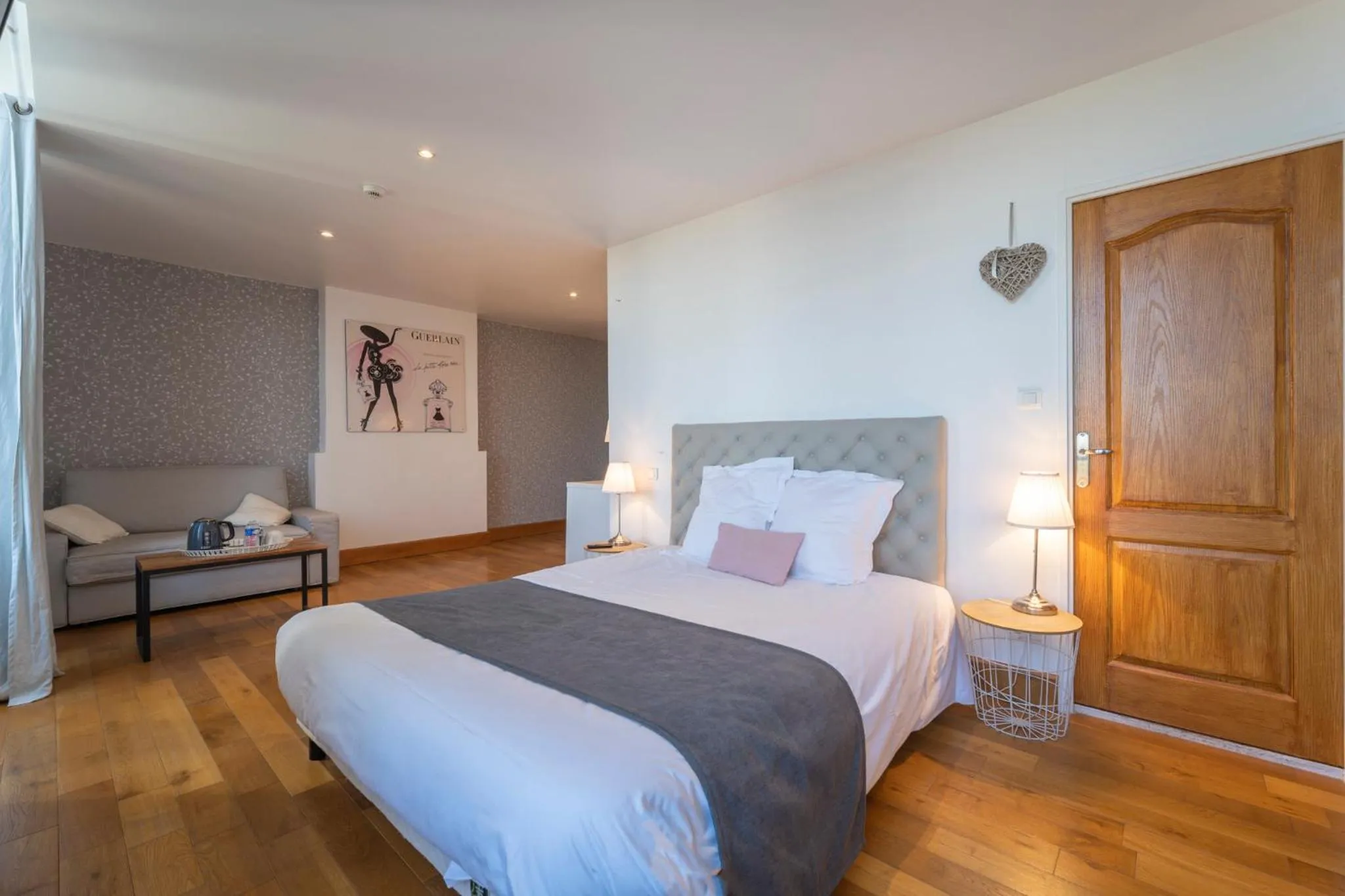 Bed in Château de Loubéjac