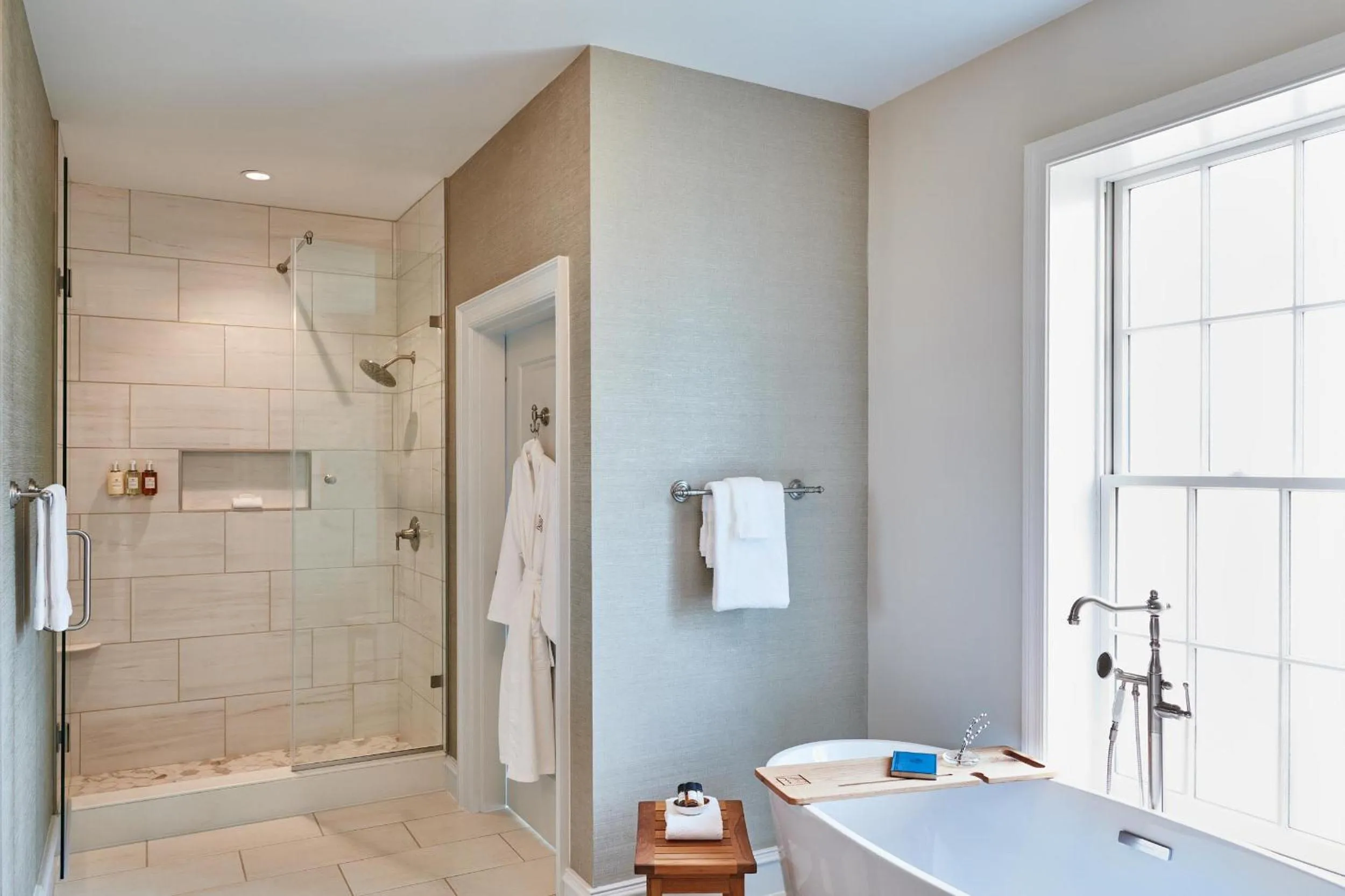 Shower in The Inn at Elon