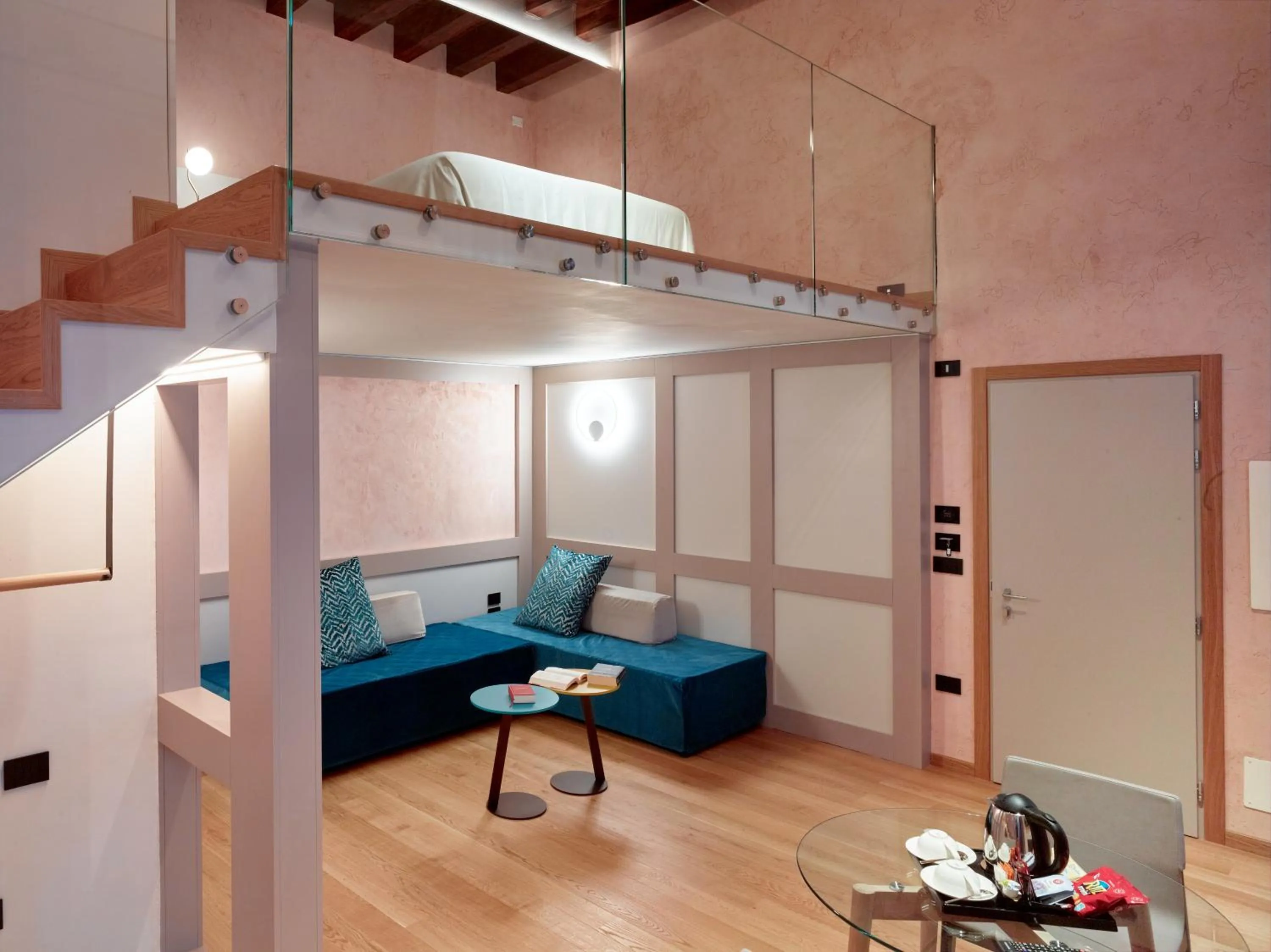 Living room in Ca' dei Proverbi Suites - WENICE Deep Culture