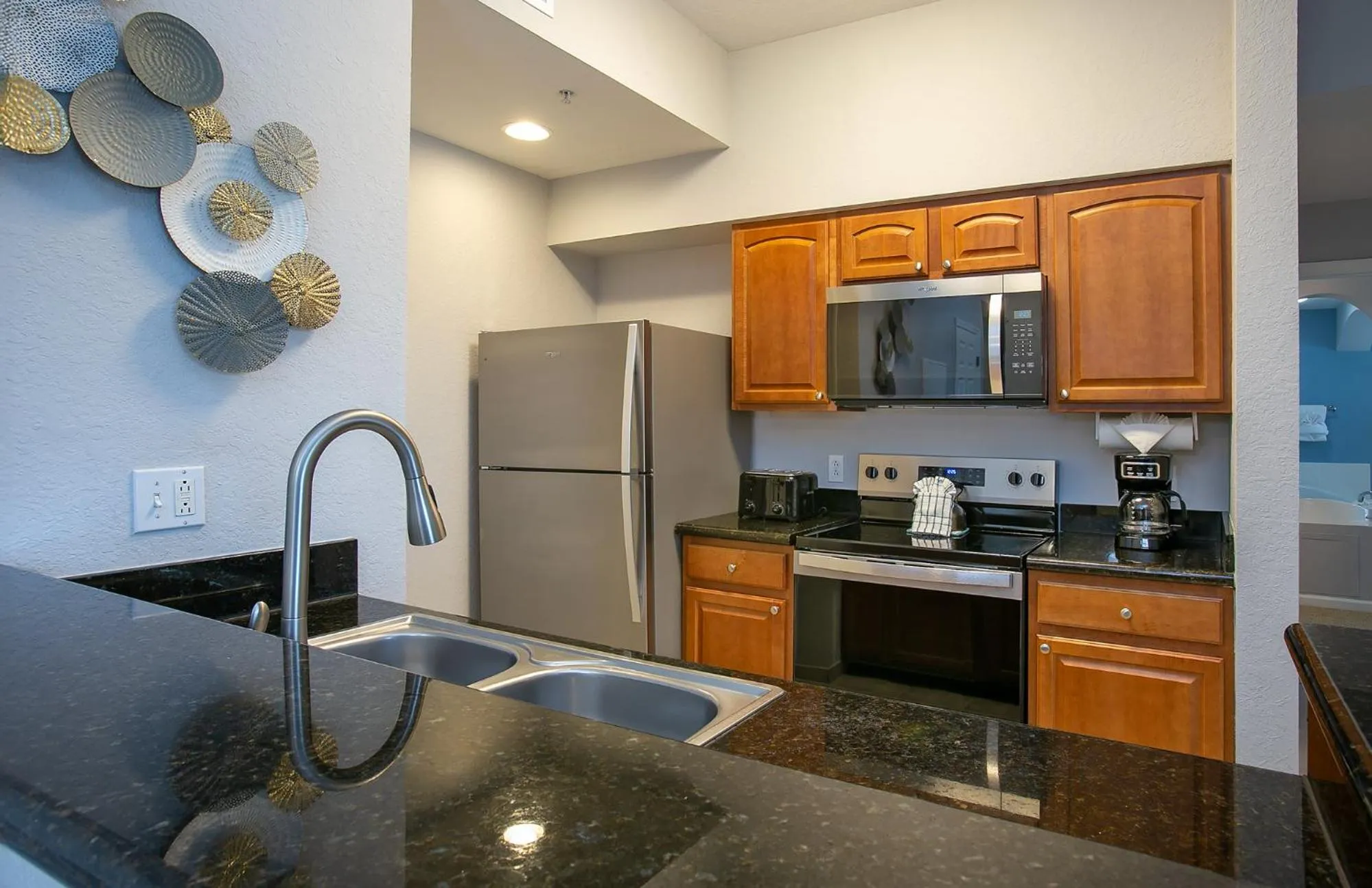 kitchen in Lake Buena Vista Resort Village and Spa, Near Disney